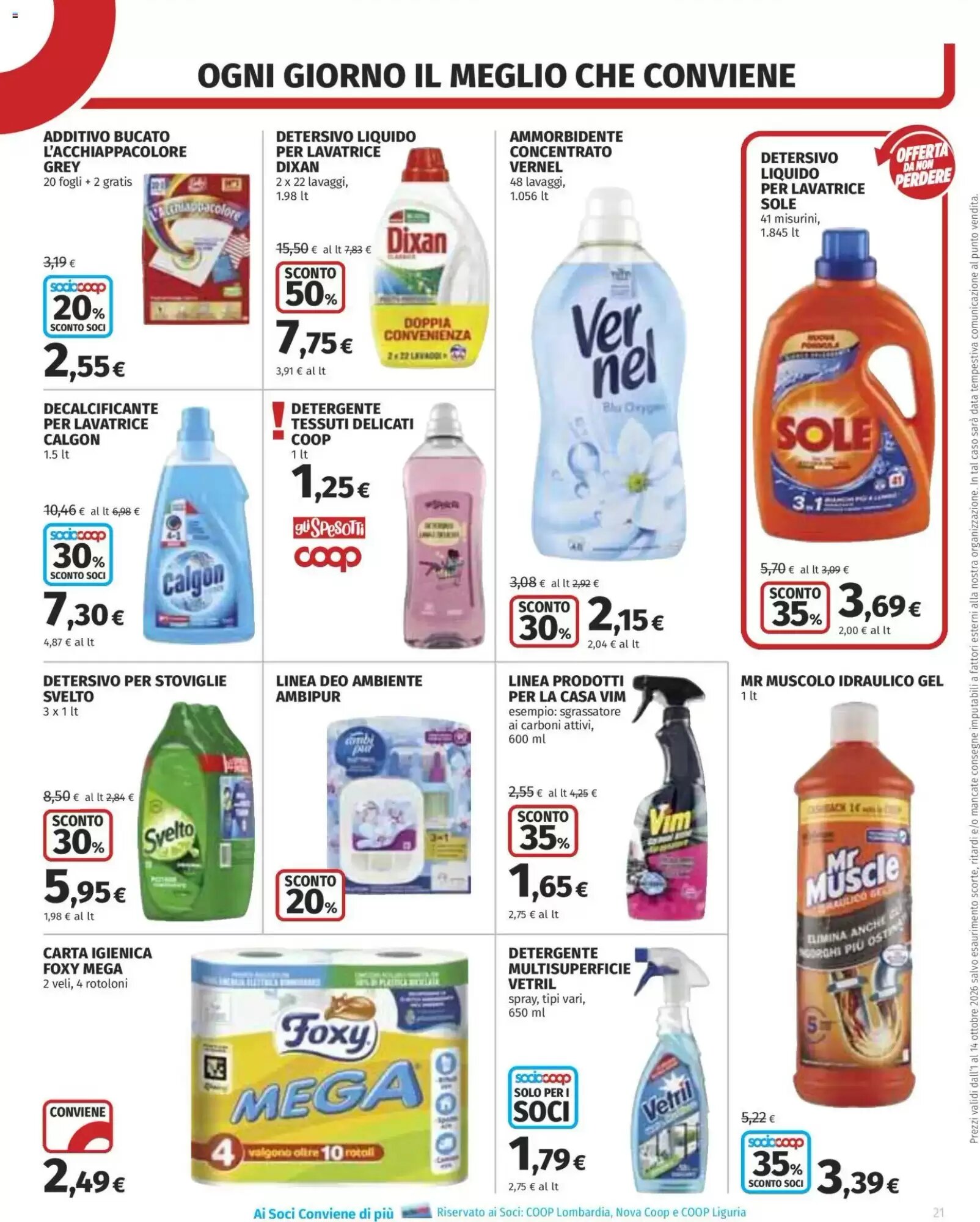 Volantino promozionale Coop Superstore  valide dal 01/10/2026 - Pagina 21.