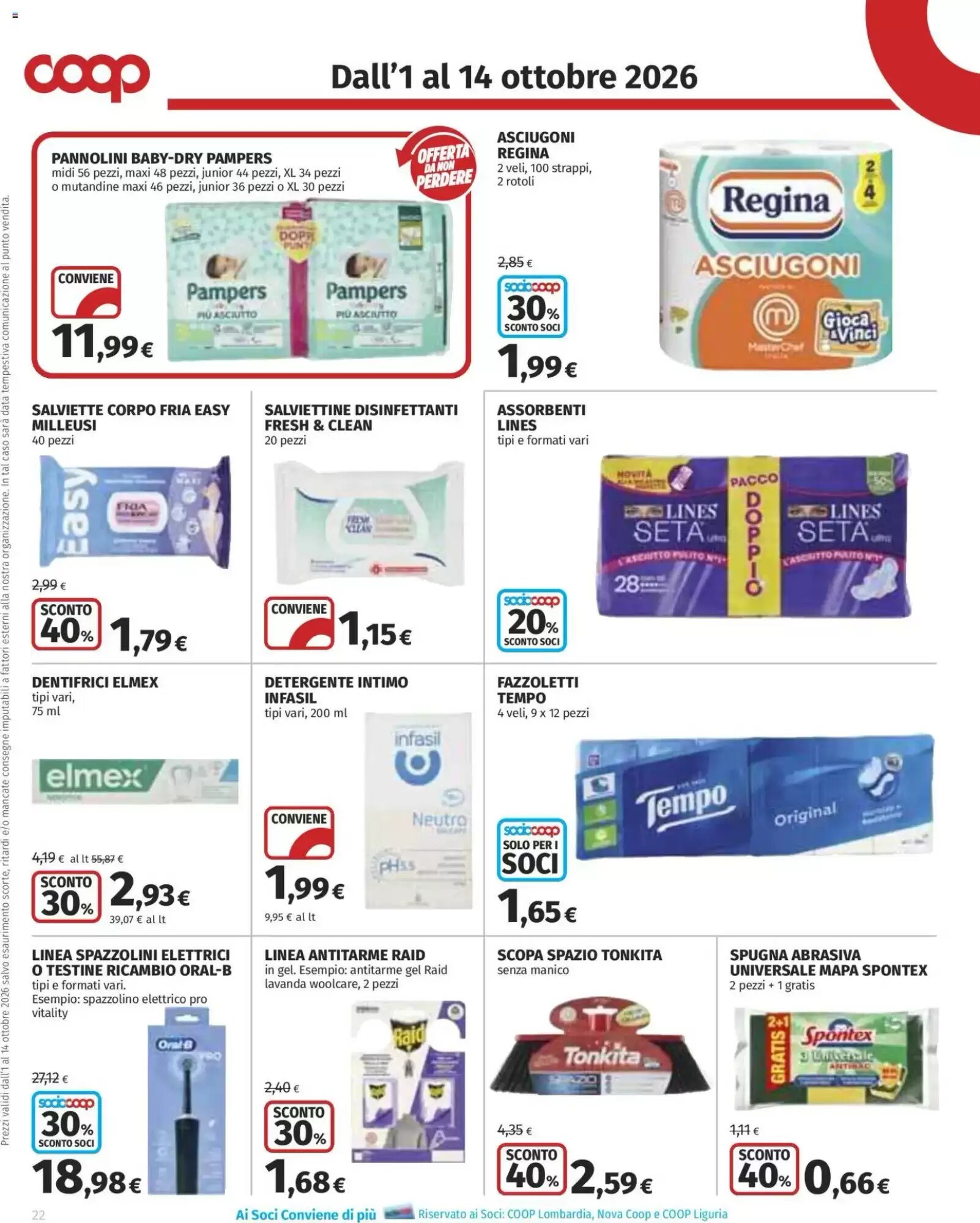 Volantino promozionale Coop Superstore  valide dal 01/10/2026 - Pagina 22.