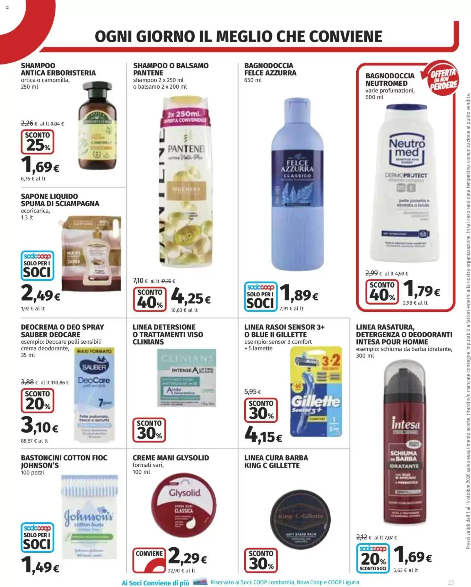 Volantino promozionale Coop Superstore  valide dal 01/10/2026 - Pagina 23.