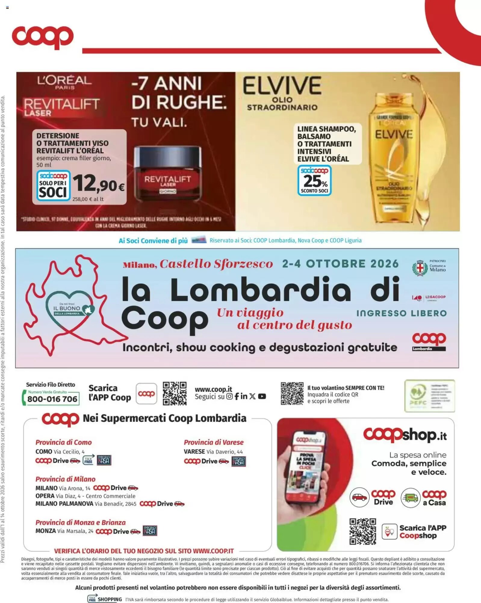 Volantino promozionale Coop Superstore  valide dal 01/10/2026 - Pagina 36.