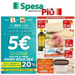 Volantino promozionale SpesaPiù Supermercati  valide dal 01/10/2026