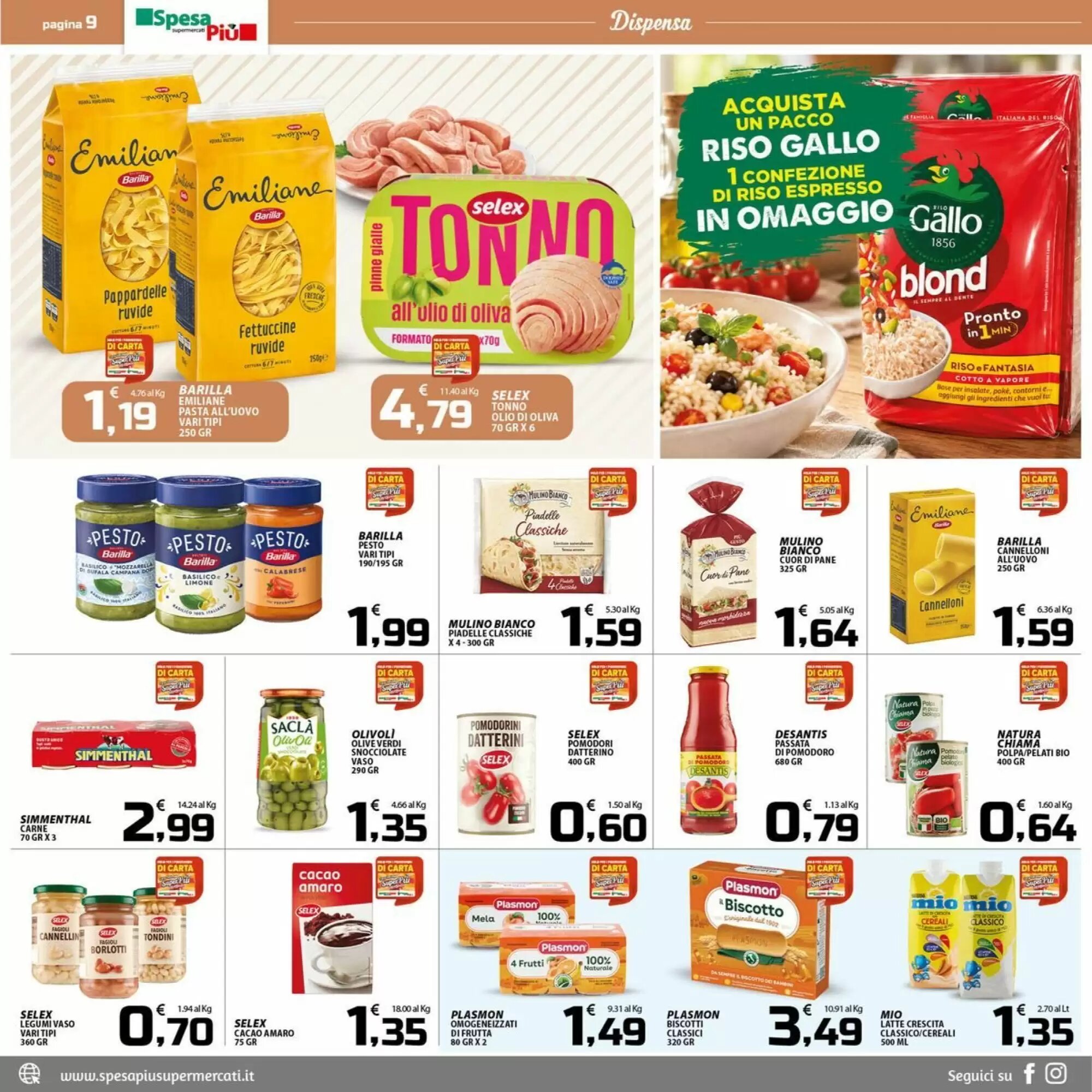 Volantino promozionale SpesaPiù Supermercati  valide dal 01/10/2026 - Pagina 9.