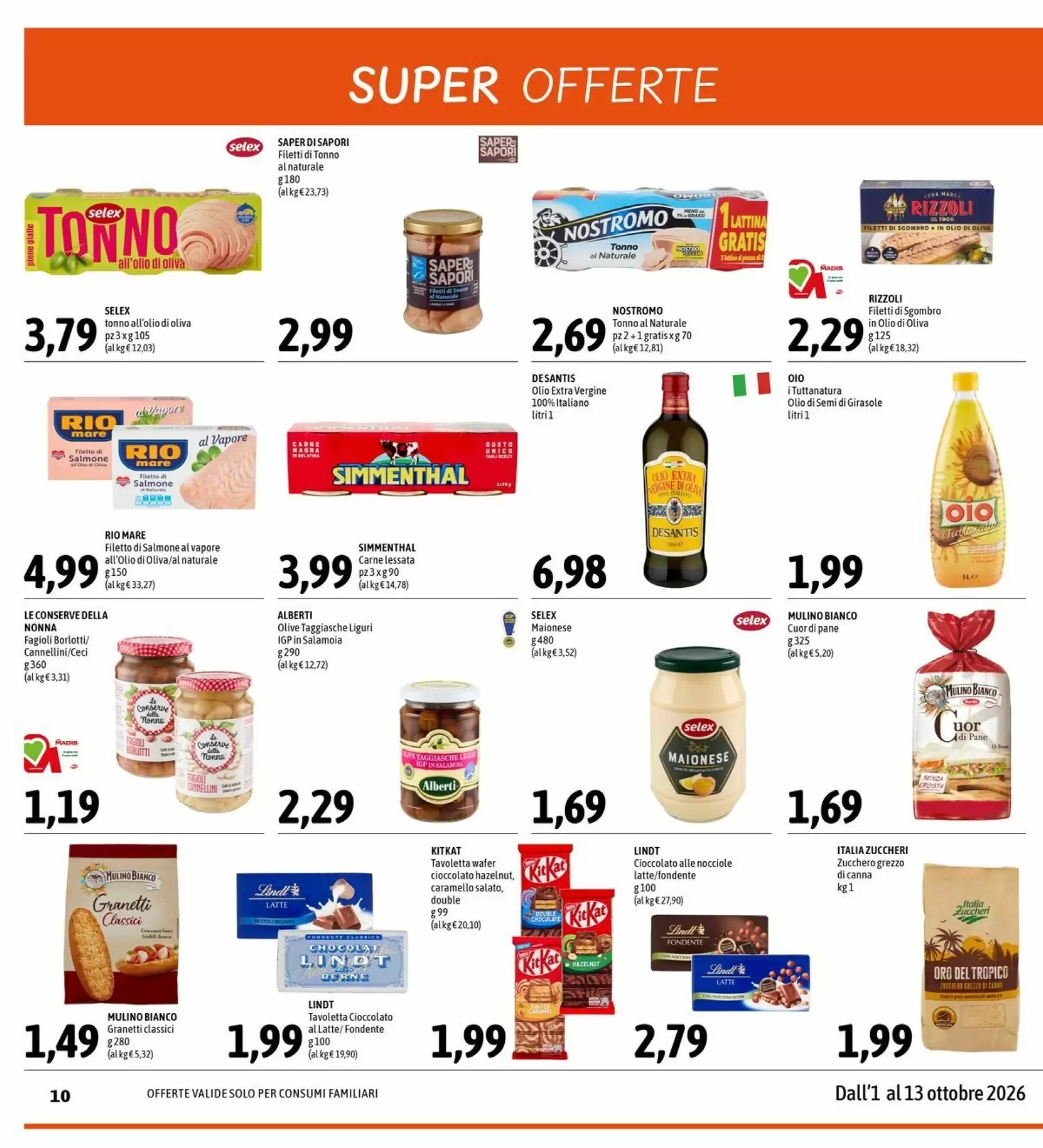 Volantino promozionale Madis  valide dal 01/10/2026 - Pagina 10.