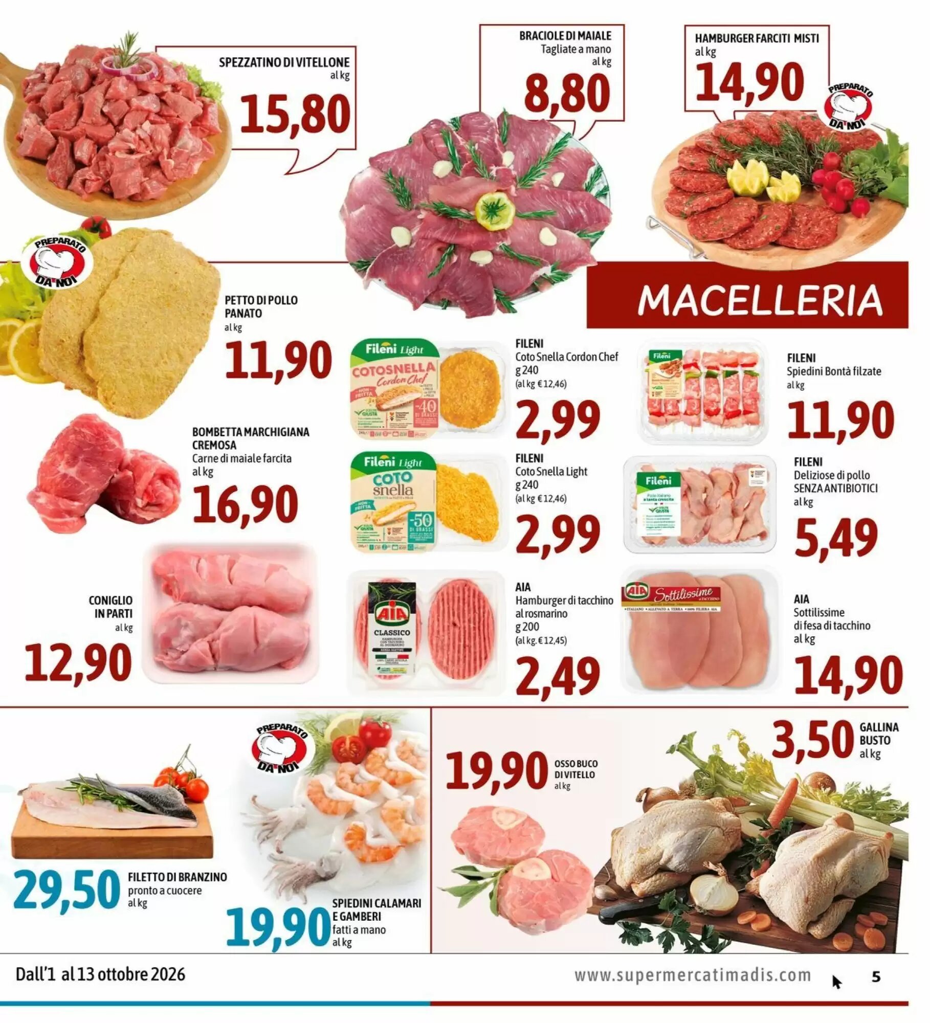 Volantino promozionale Madis  valide dal 01/10/2026 - Pagina 5.