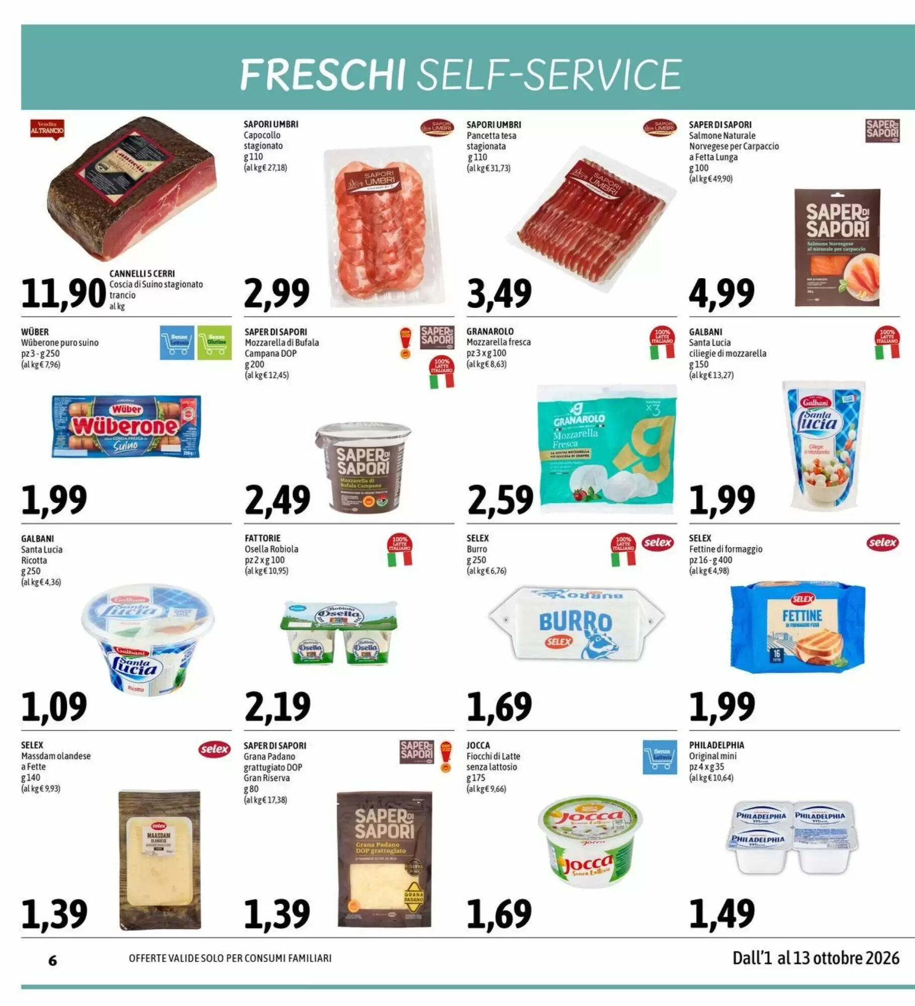 Volantino promozionale Madis  valide dal 01/10/2026 - Pagina 6.