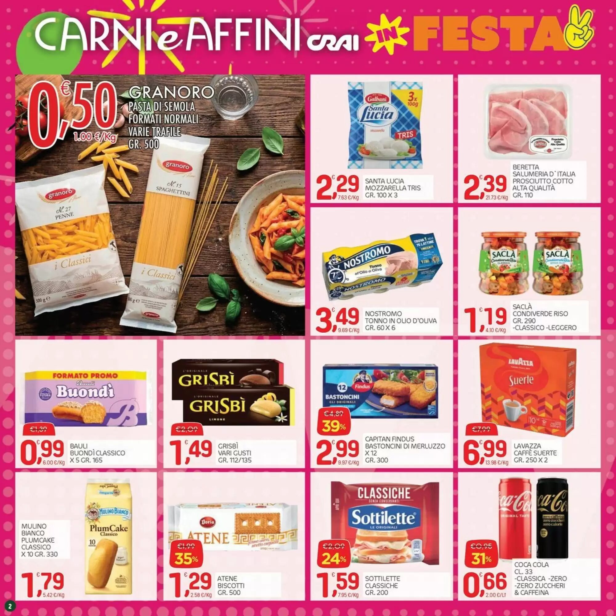 Volantino promozionale Carni e Affini Supermercati  valide dal 01/10/2026 - Pagina 2.