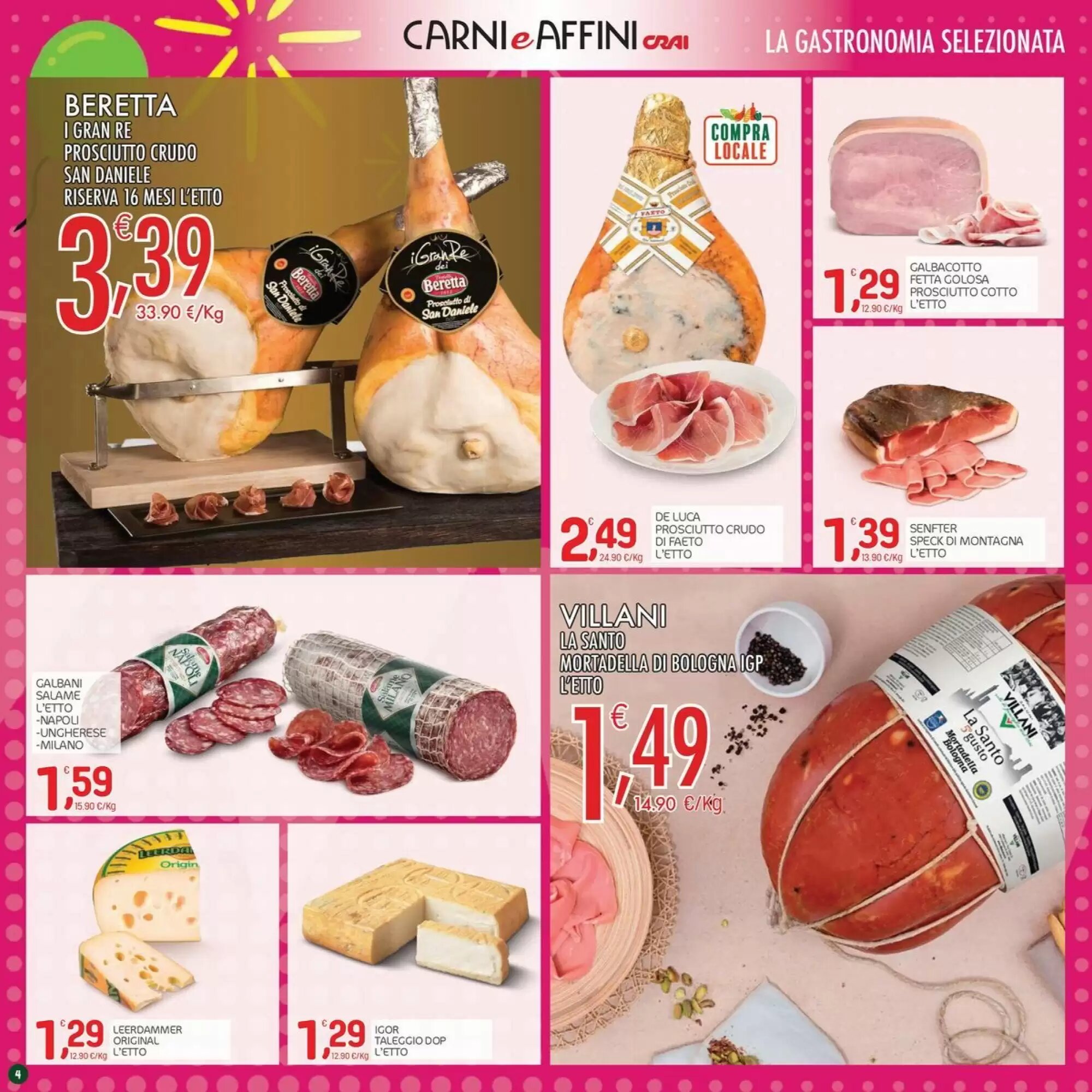 Volantino promozionale Carni e Affini Supermercati  valide dal 01/10/2026 - Pagina 4.