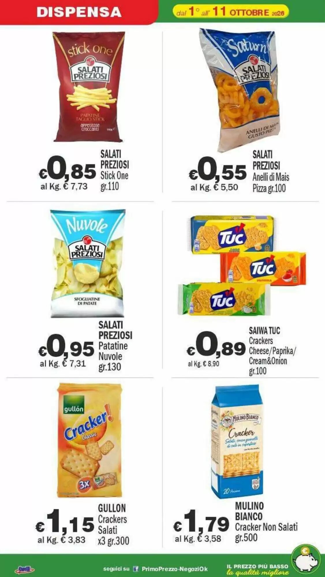 Volantino promozionale Primo Prezzo  valide dal 01/10/2026 - Pagina 13.