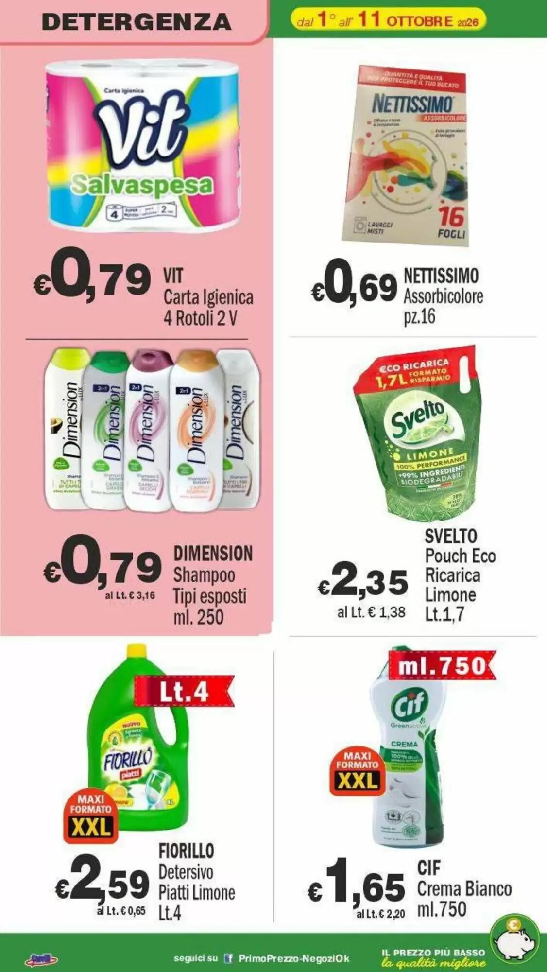 Volantino promozionale Primo Prezzo  valide dal 01/10/2026 - Pagina 19.