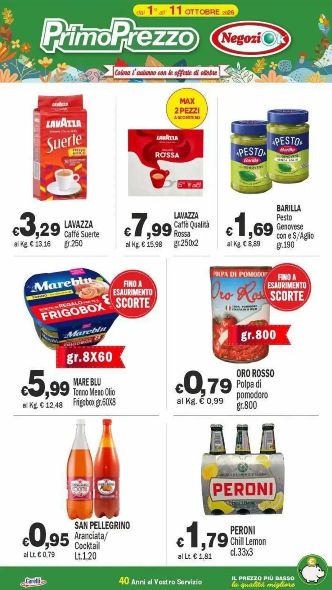 Volantino promozionale Primo Prezzo  valide dal 01/10/2026 - Pagina 2.