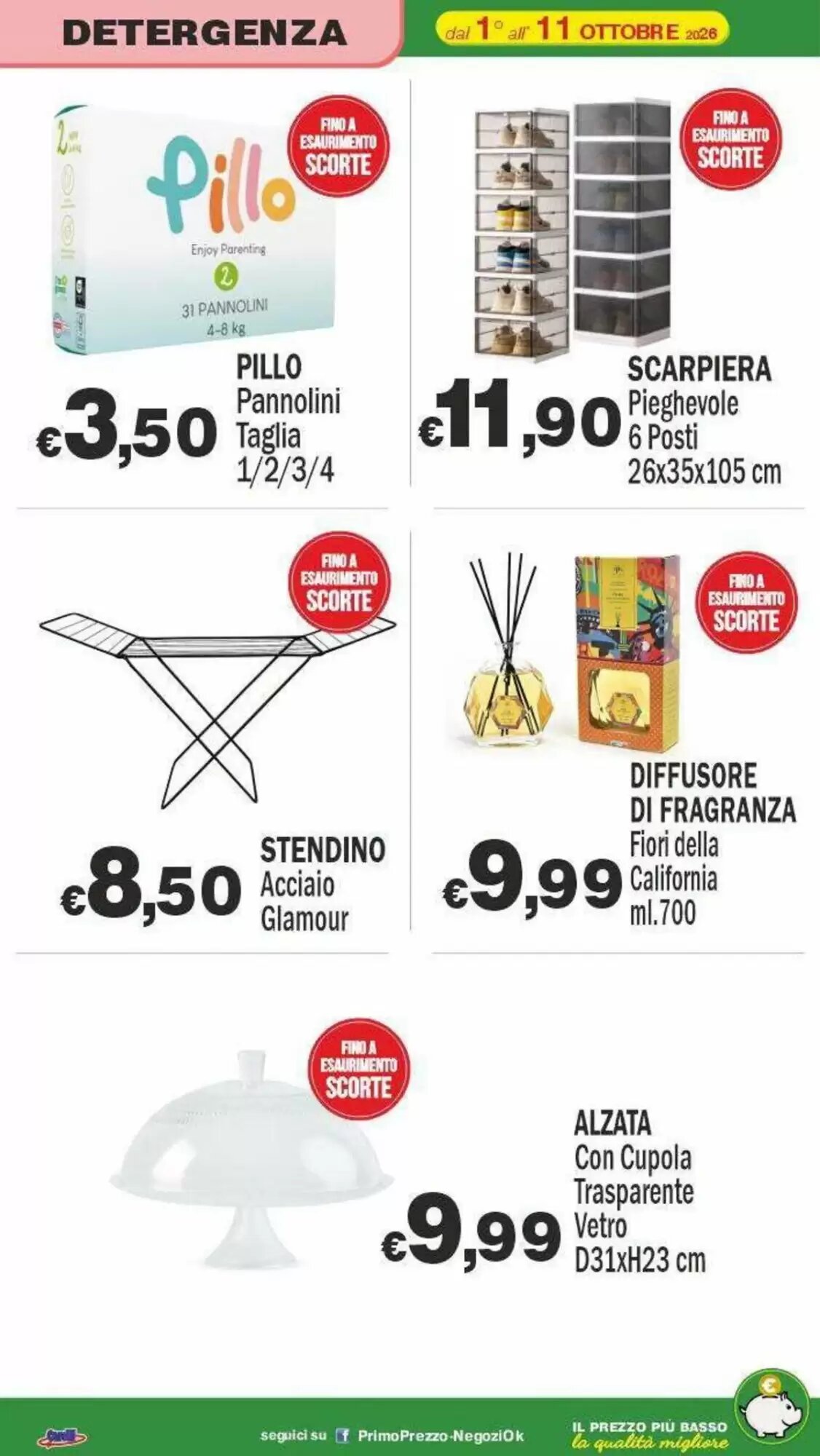 Volantino promozionale Primo Prezzo  valide dal 01/10/2026 - Pagina 28.