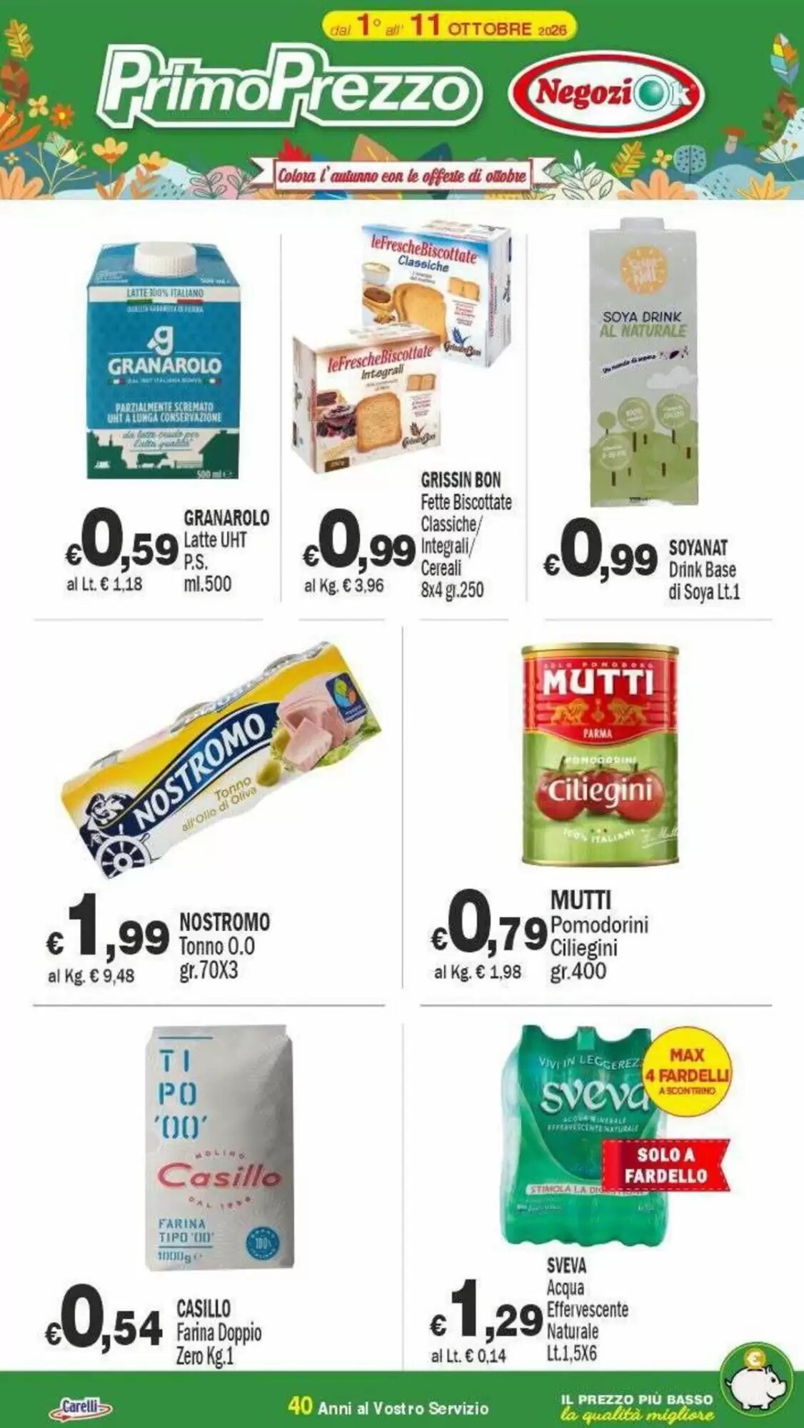 Volantino promozionale Primo Prezzo  valide dal 01/10/2026 - Pagina 3.