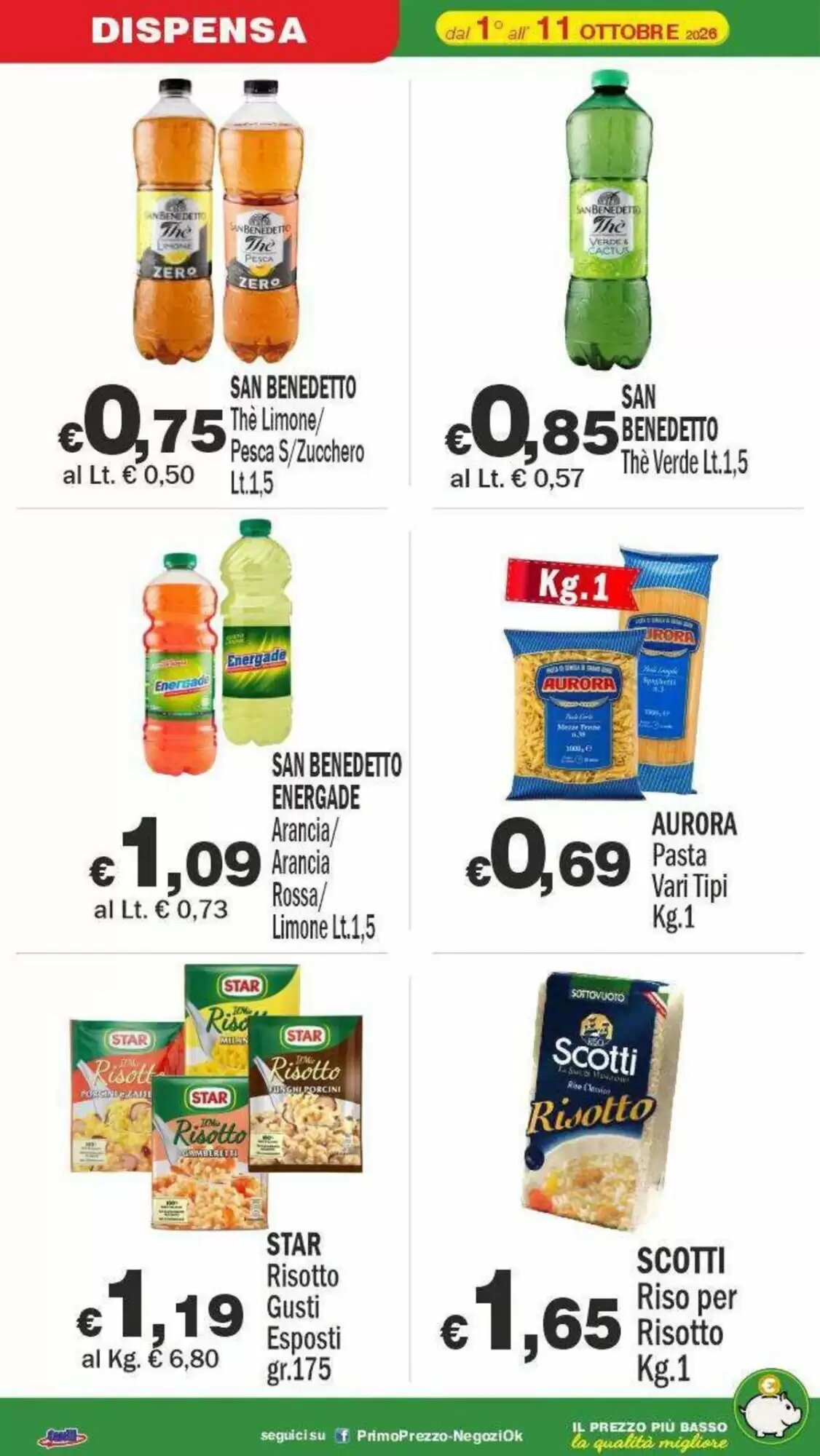 Volantino promozionale Primo Prezzo  valide dal 01/10/2026 - Pagina 9.