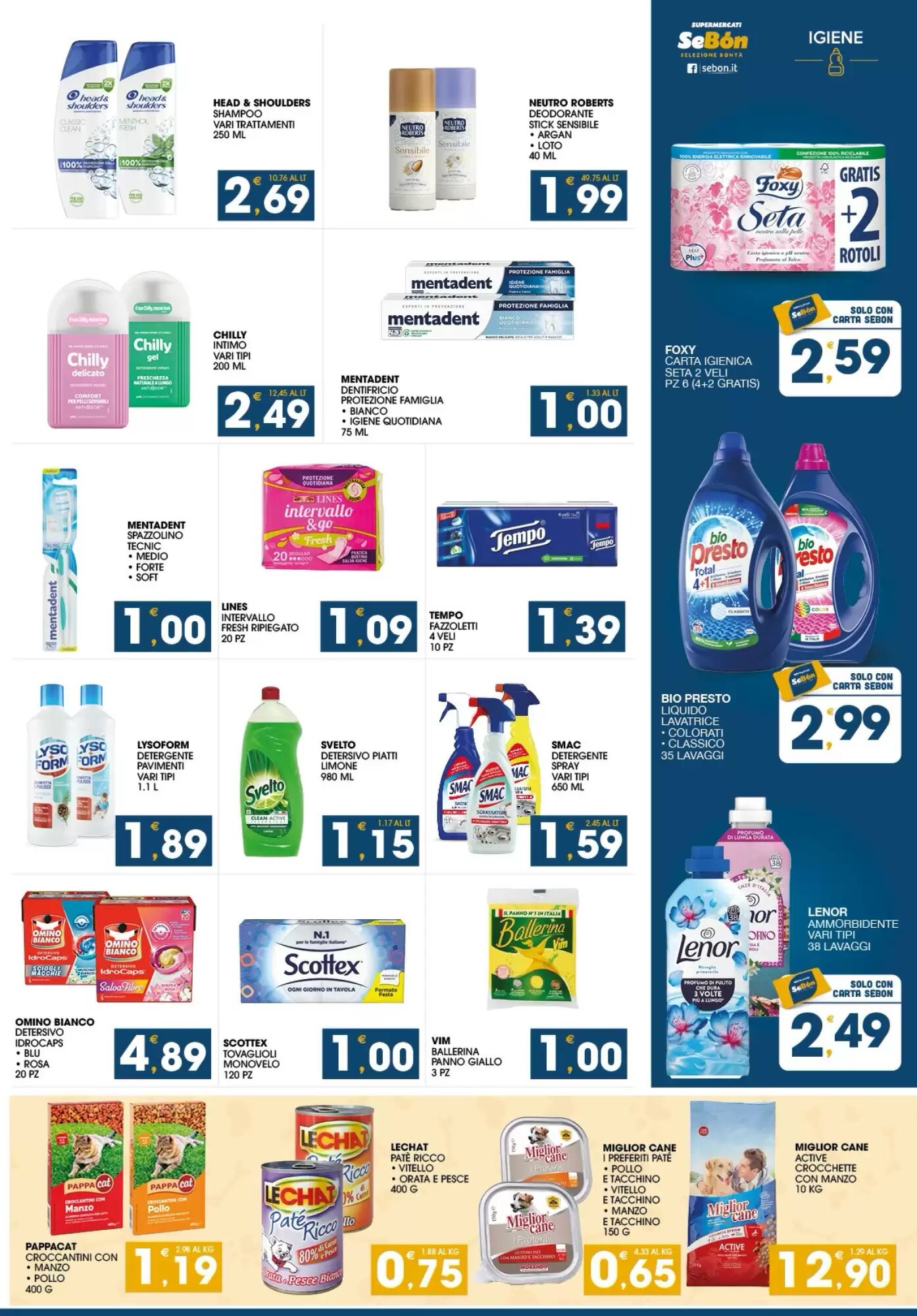 Volantino promozionale SeBón Supermercati  valide dal 01/10/2026 - Pagina 11.