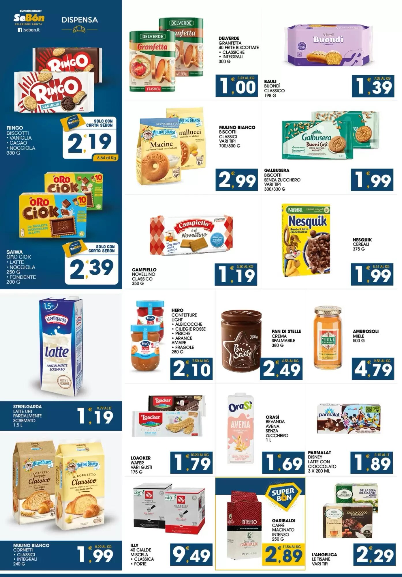 Volantino promozionale SeBón Supermercati  valide dal 01/10/2026 - Pagina 6.
