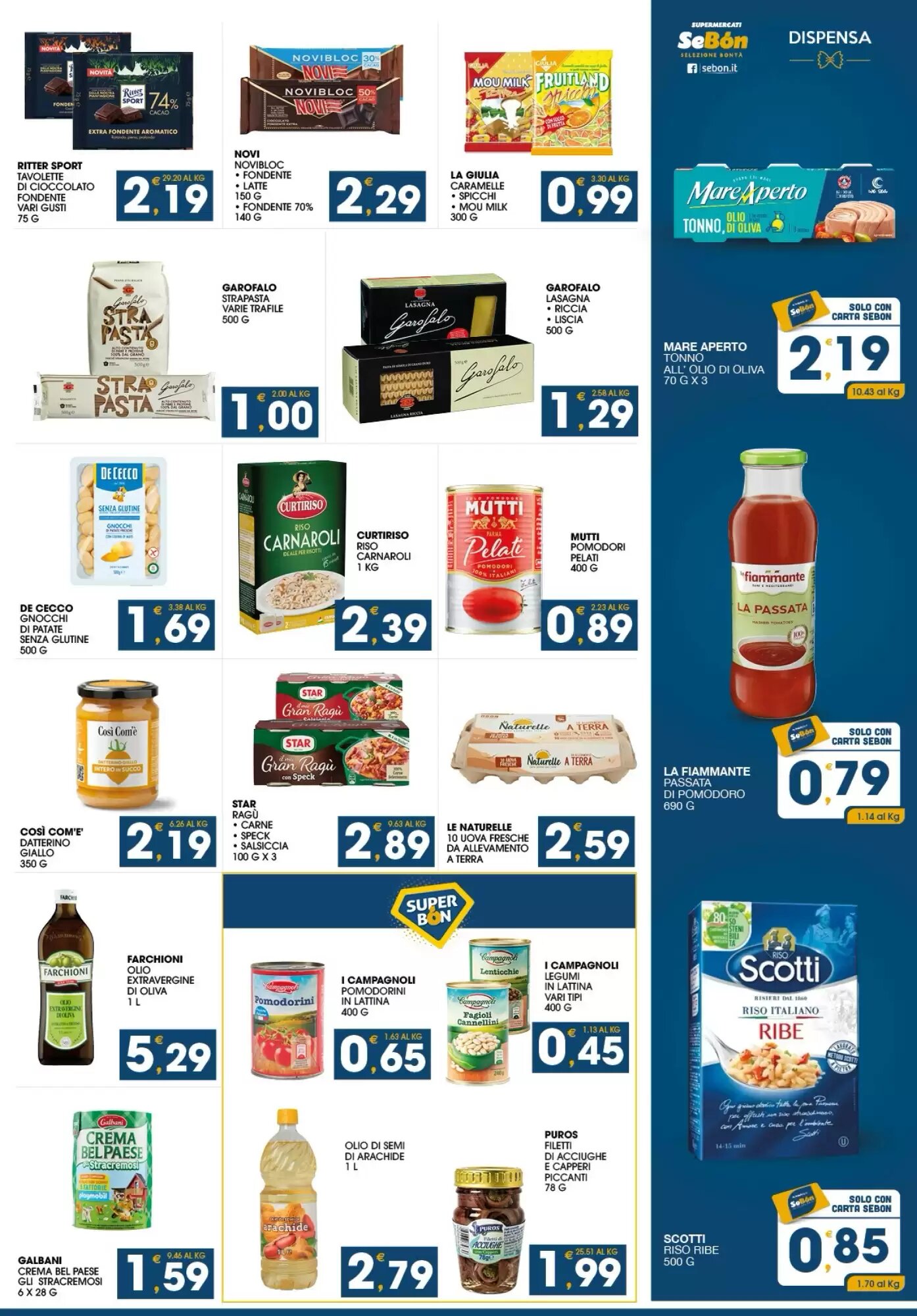 Volantino promozionale SeBón Supermercati  valide dal 01/10/2026 - Pagina 7.