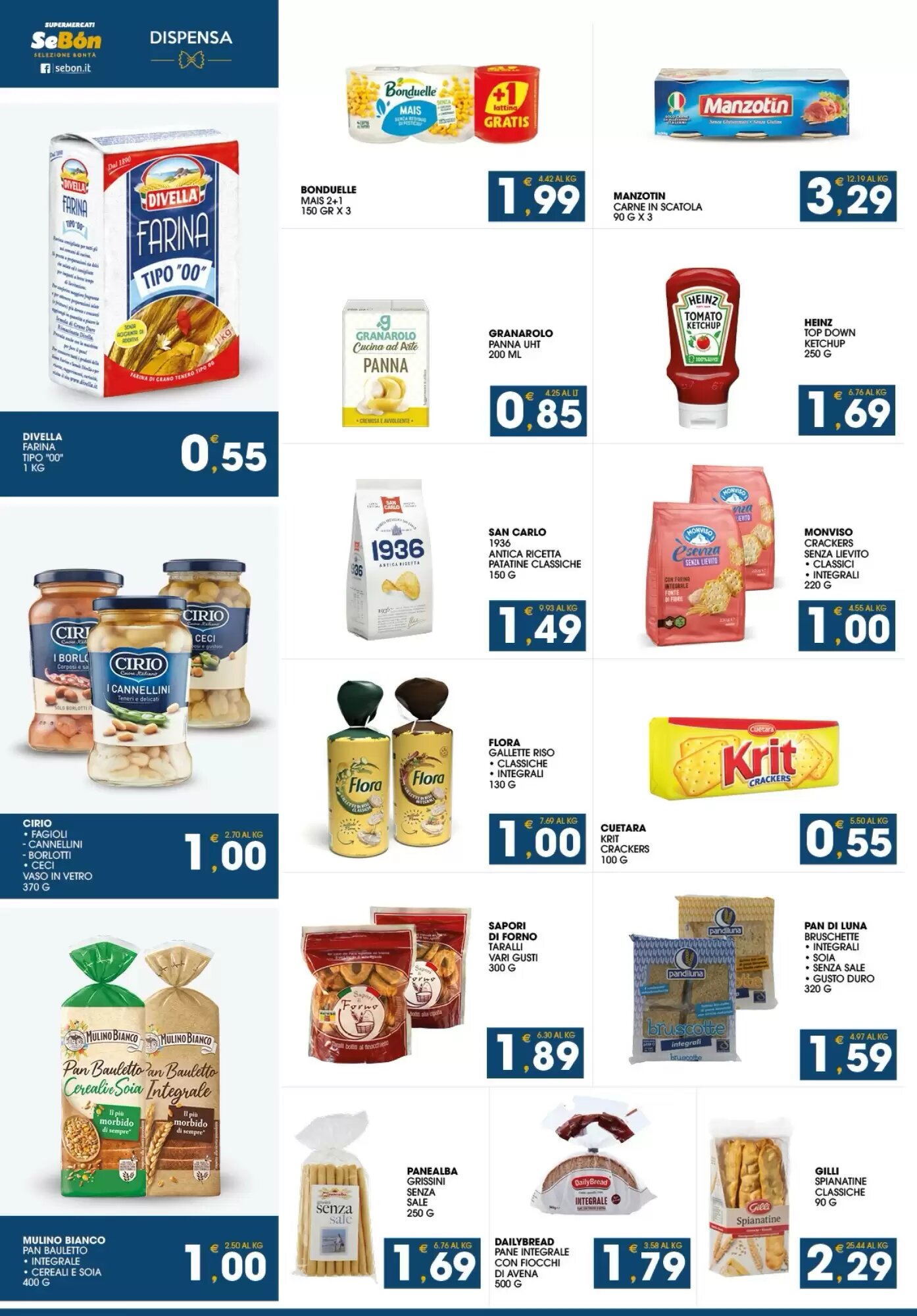 Volantino promozionale SeBón Supermercati  valide dal 01/10/2026 - Pagina 8.