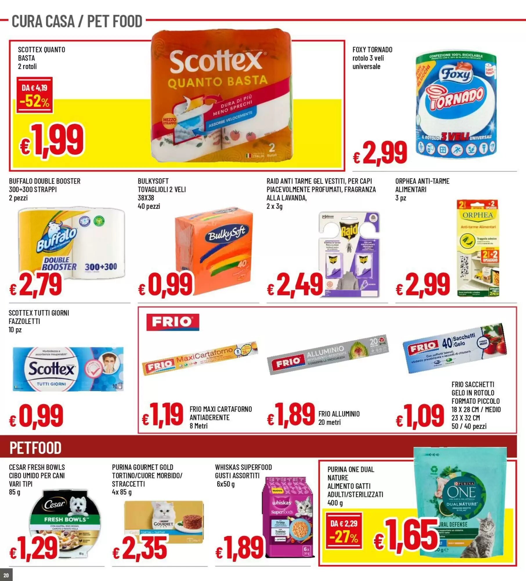 Volantino promozionale Famila Superstore  valide dal 01/10/2026 - Pagina 20.