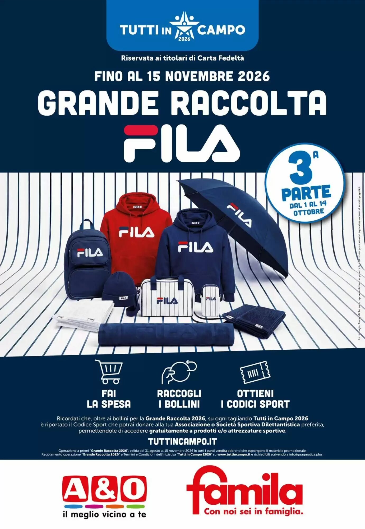 Volantino promozionale Famila  valide dal 01/10/2026 - Pagina 1.