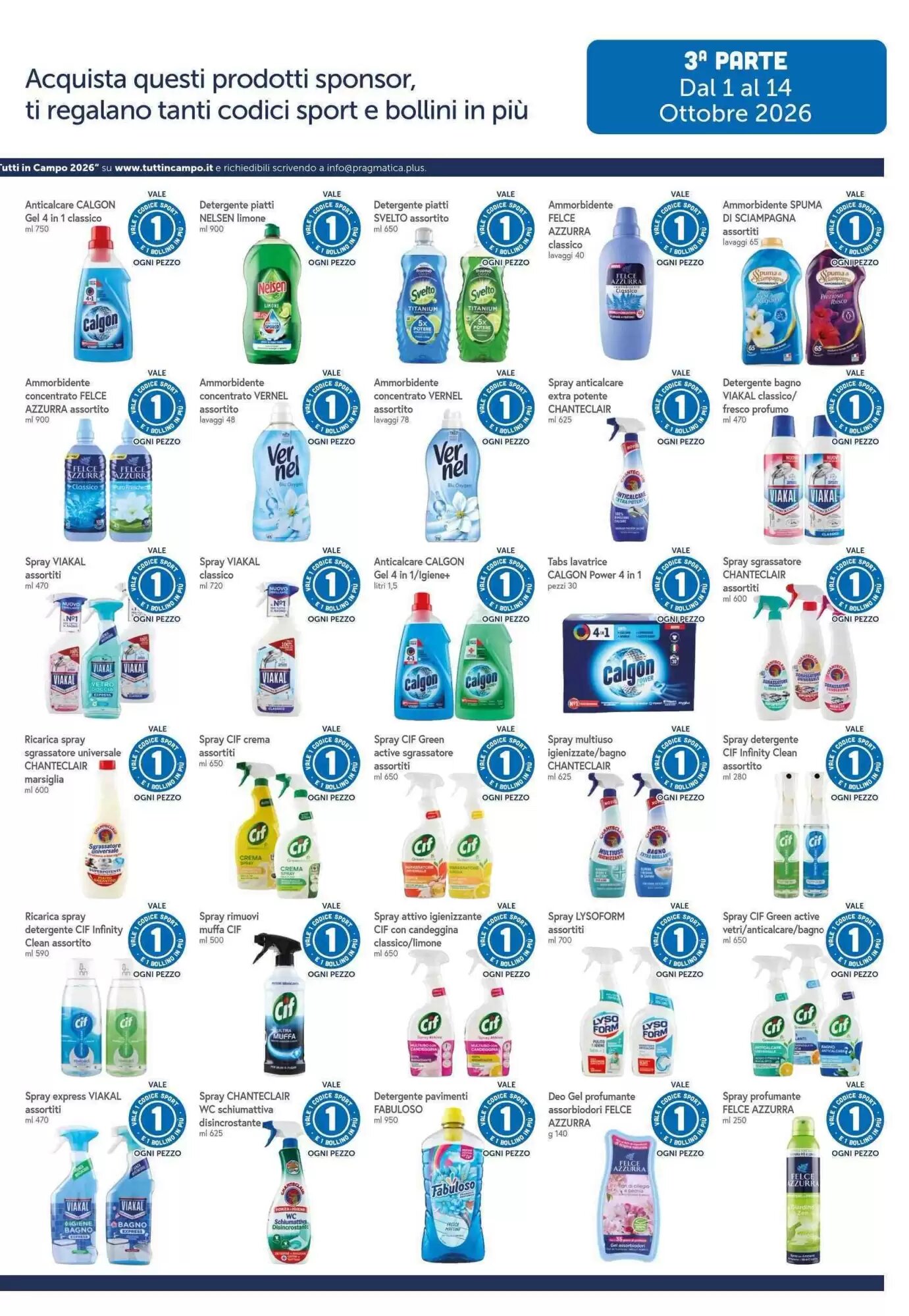 Volantino promozionale Famila Superstore  valide dal 01/10/2026 - Pagina 11.