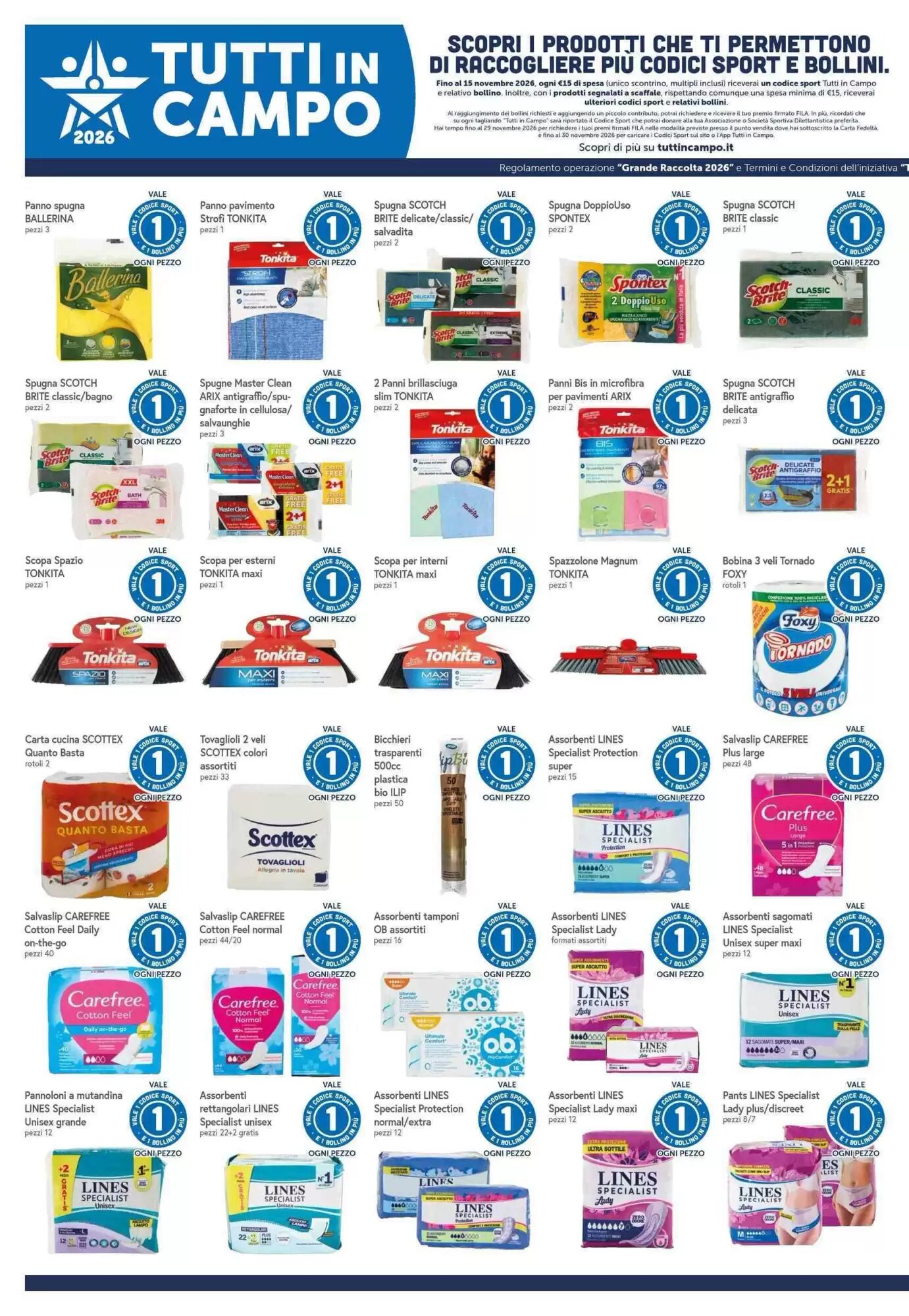 Volantino promozionale Famila Superstore  valide dal 01/10/2026 - Pagina 12.