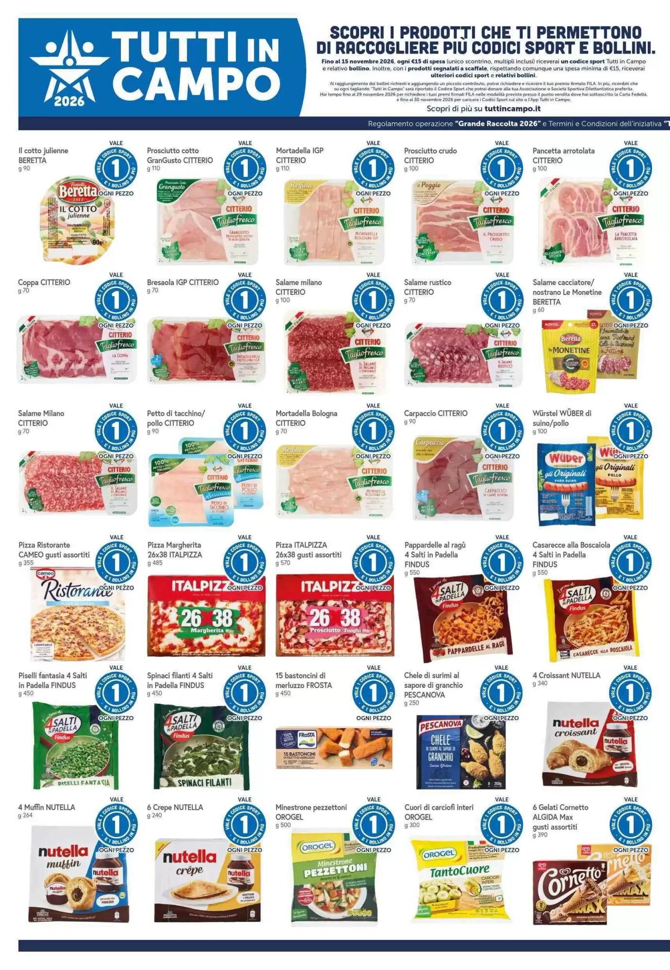 Volantino promozionale Famila Superstore  valide dal 01/10/2026 - Pagina 4.