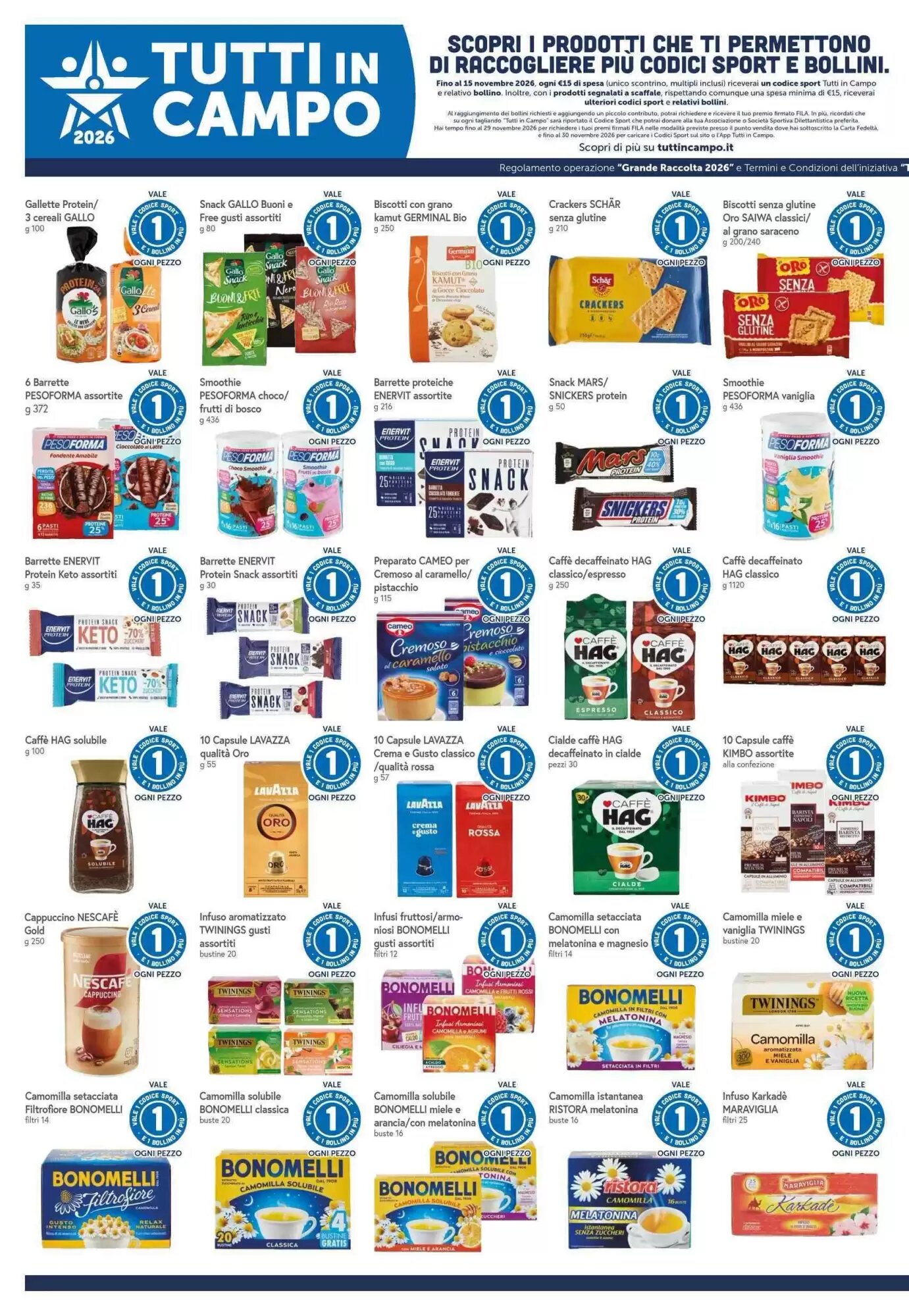 Volantino promozionale Famila Superstore  valide dal 01/10/2026 - Pagina 8.