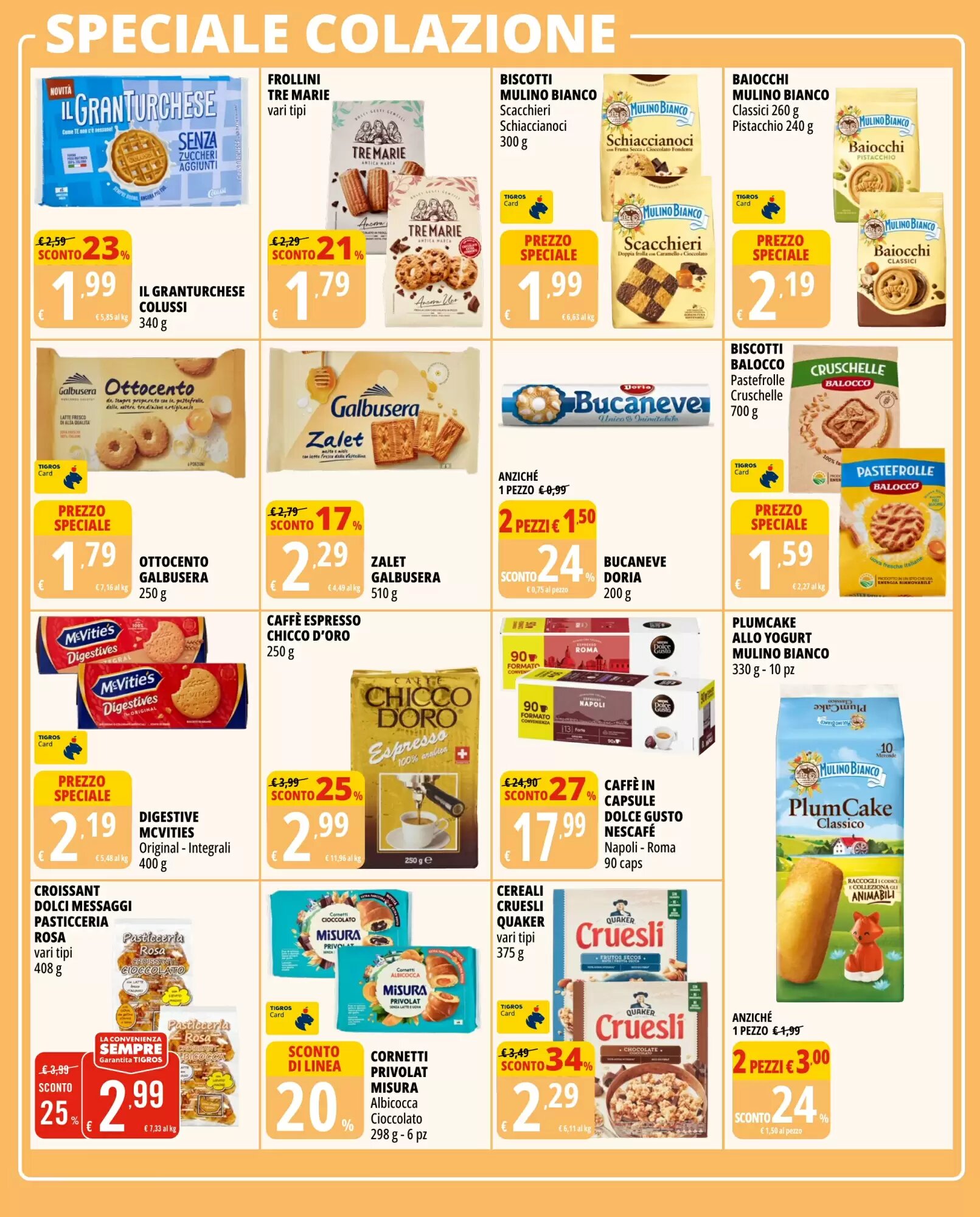 Volantino promozionale Tigros  valide dal 01/10/2026 - Pagina 22.