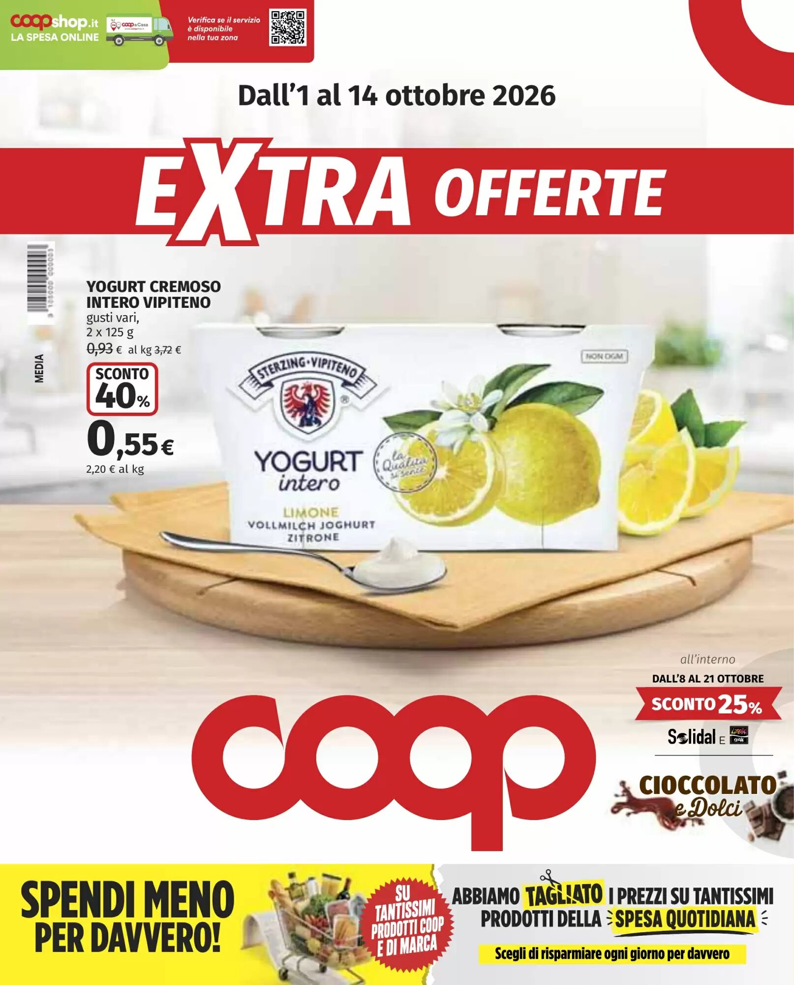 Volantino promozionale Coop valide dal 01/10/2026 - Pagina 1.