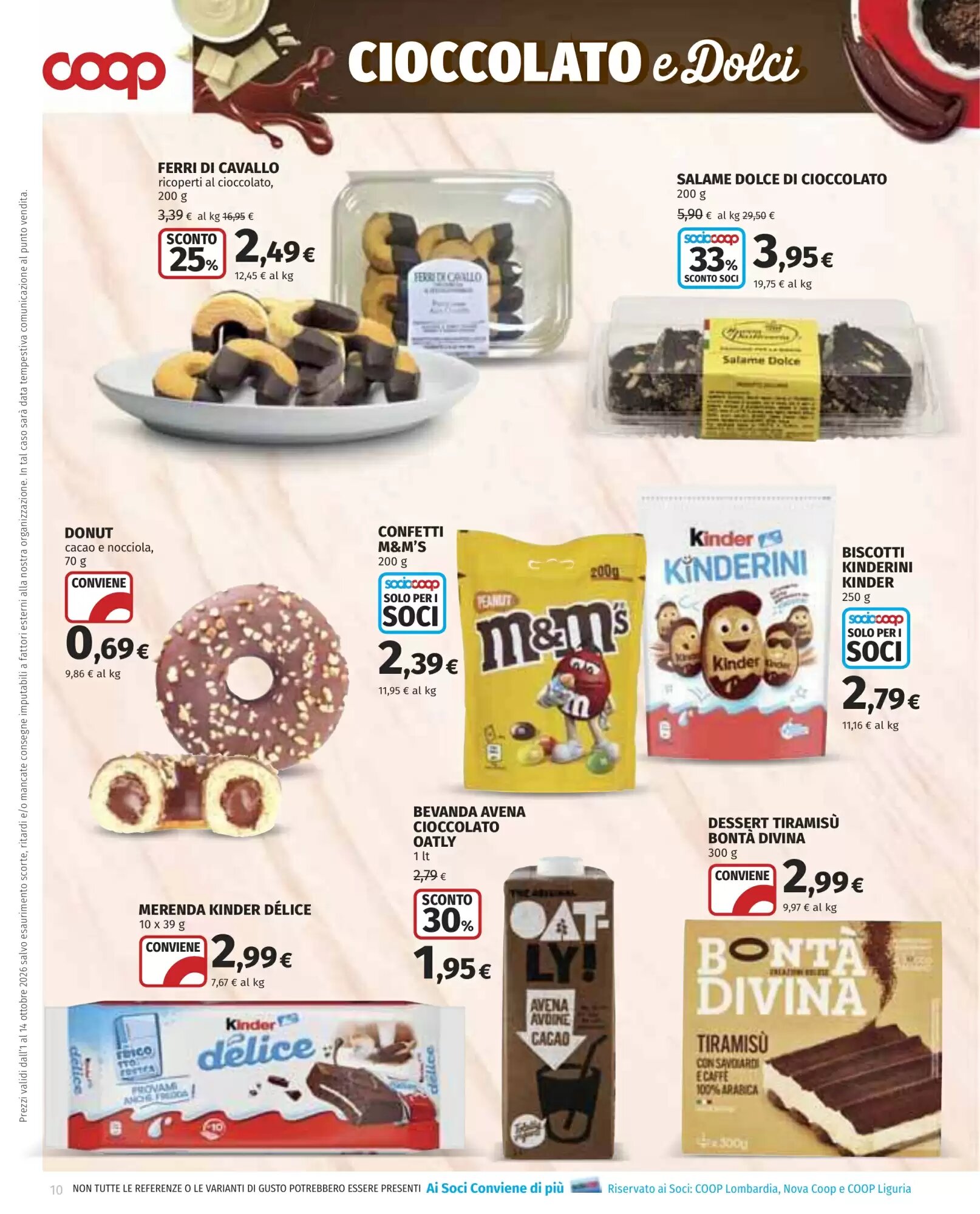 Volantino promozionale Coop  valide dal 01/10/2026 - Pagina 10.