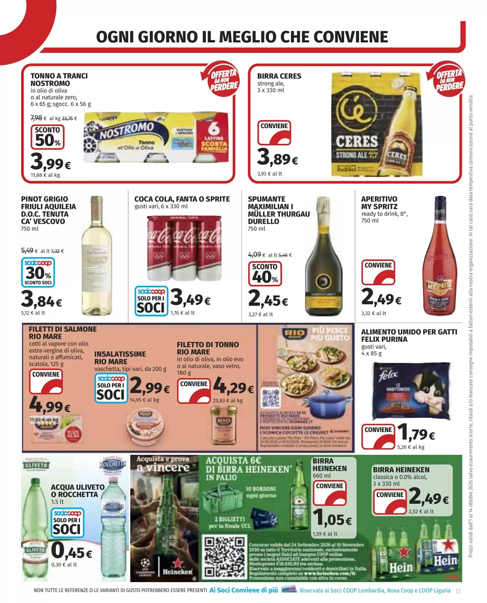 Volantino promozionale Coop  valide dal 01/10/2026 - Pagina 13.