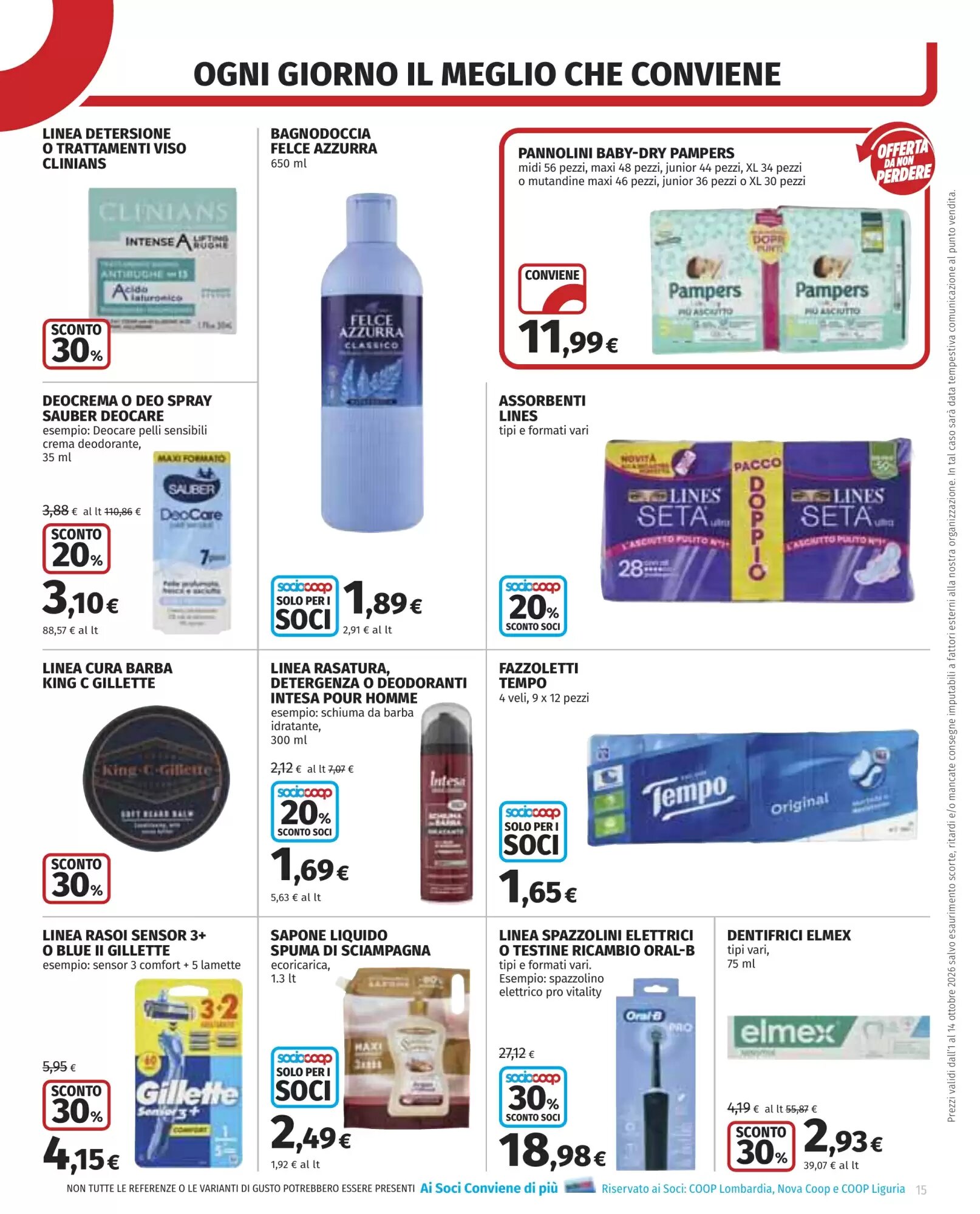 Volantino promozionale Coop  valide dal 01/10/2026 - Pagina 15.