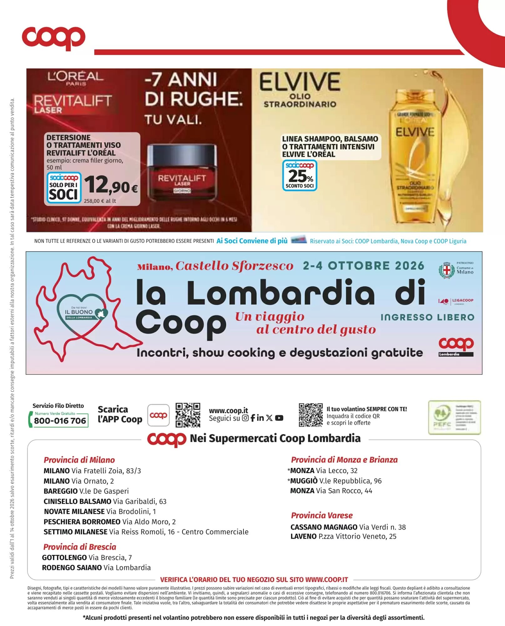 Volantino promozionale Coop  valide dal 01/10/2026 - Pagina 19.