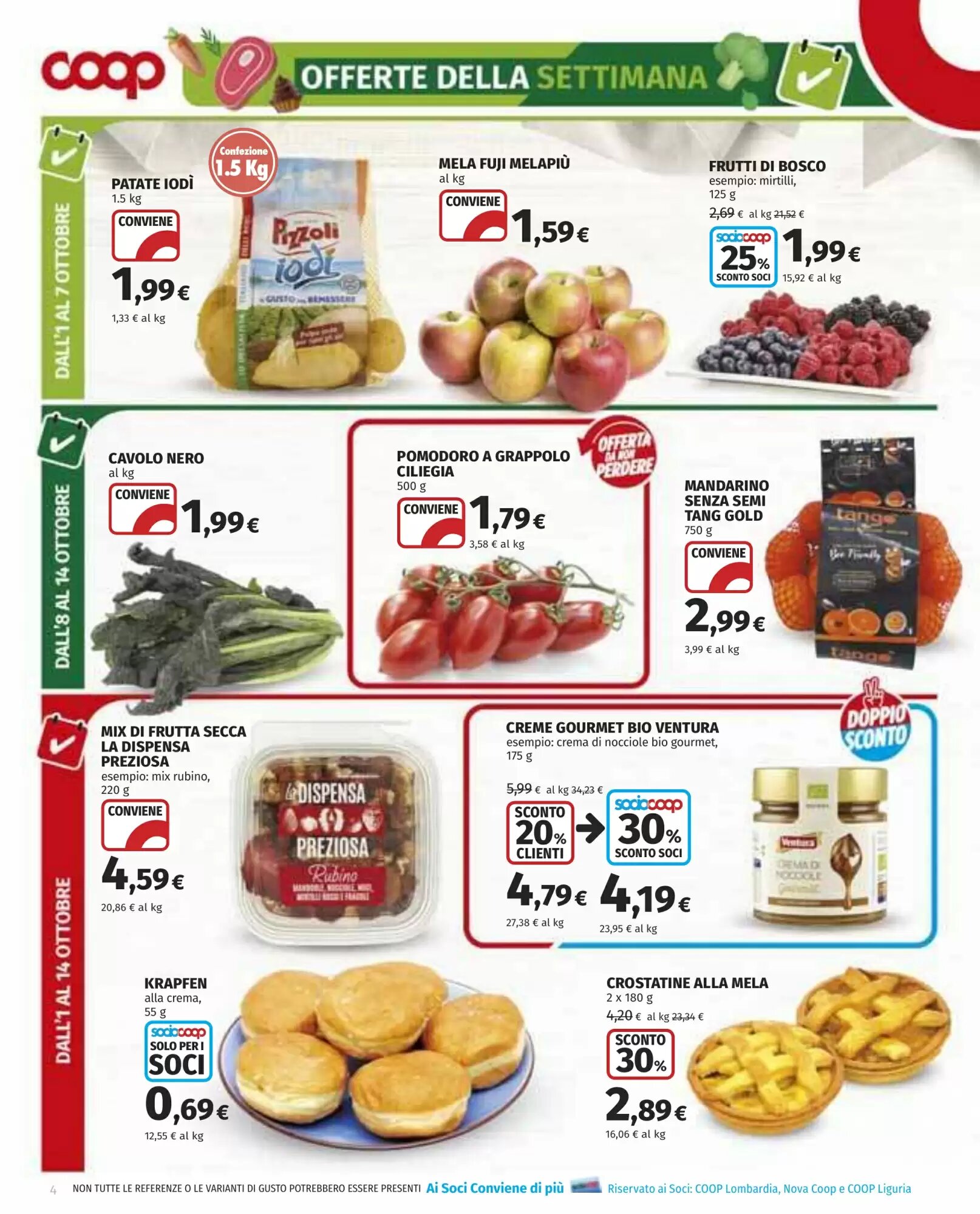 Volantino promozionale Coop  valide dal 01/10/2026 - Pagina 4.