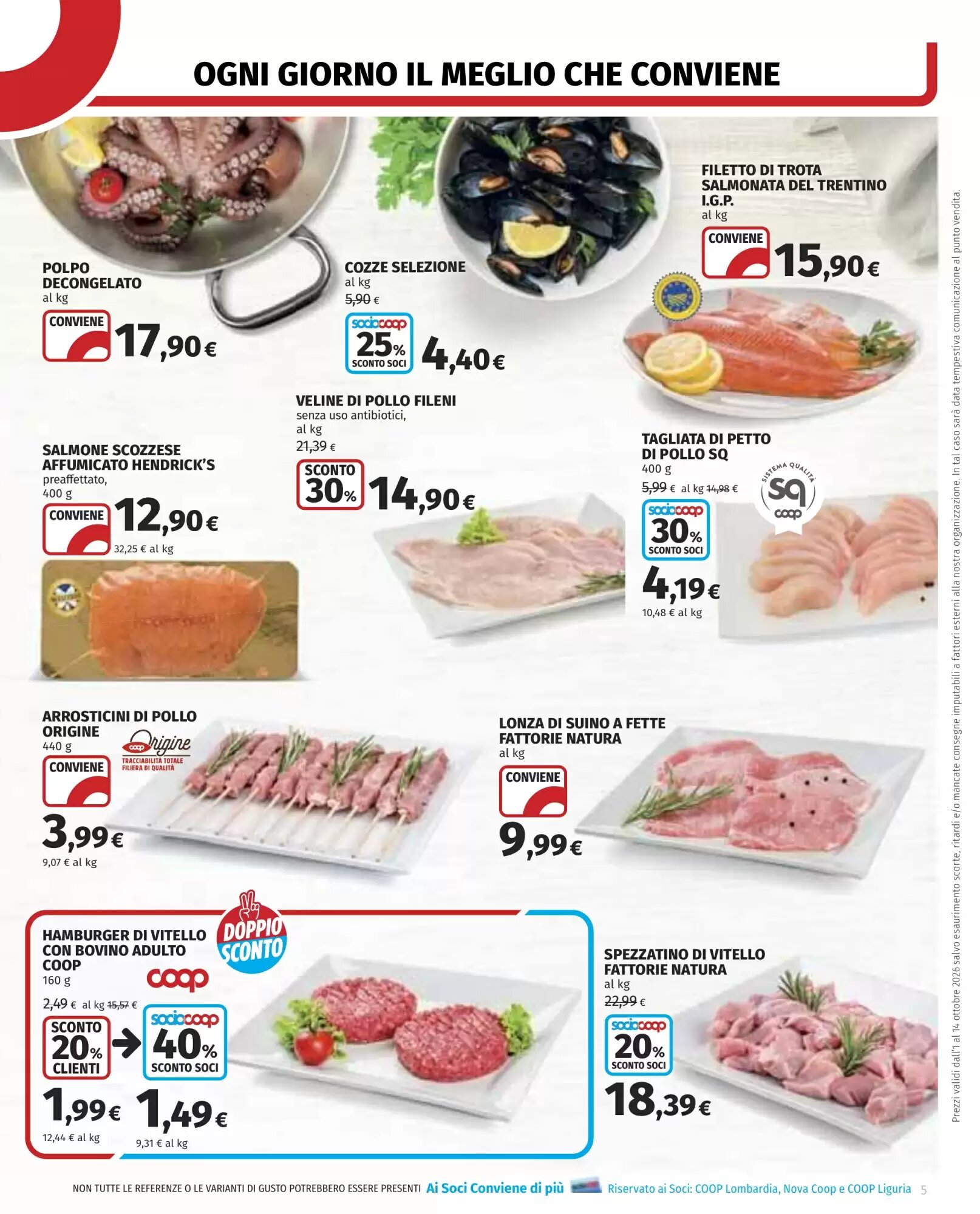 Volantino promozionale Coop  valide dal 01/10/2026 - Pagina 5.