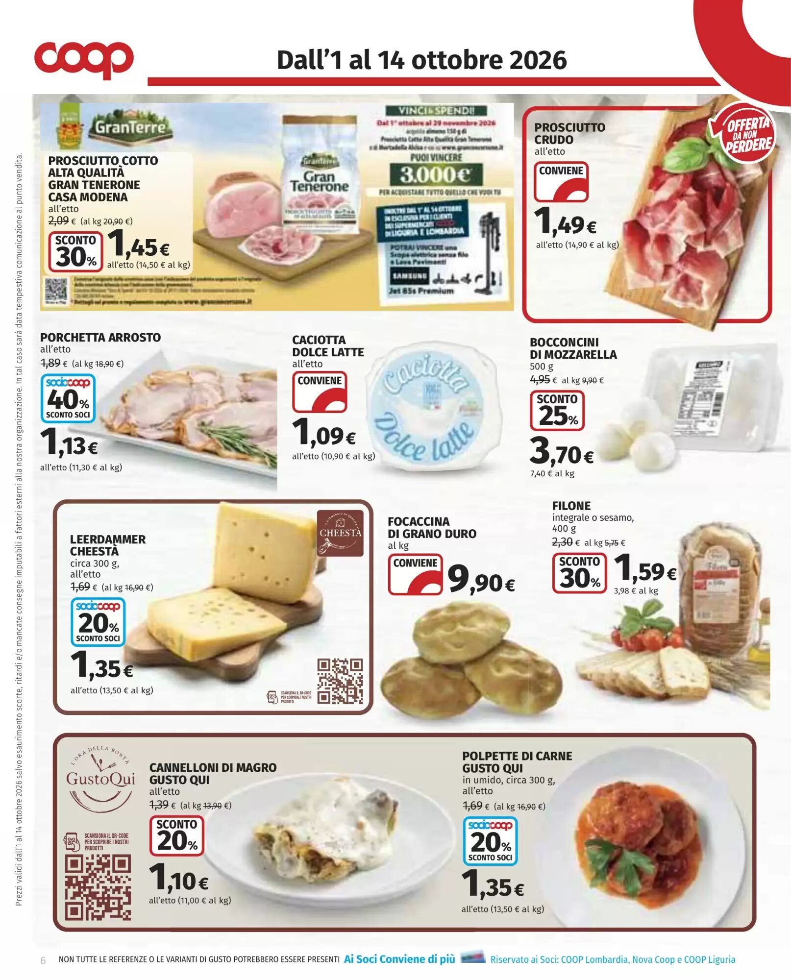 Volantino promozionale Coop  valide dal 01/10/2026 - Pagina 6.