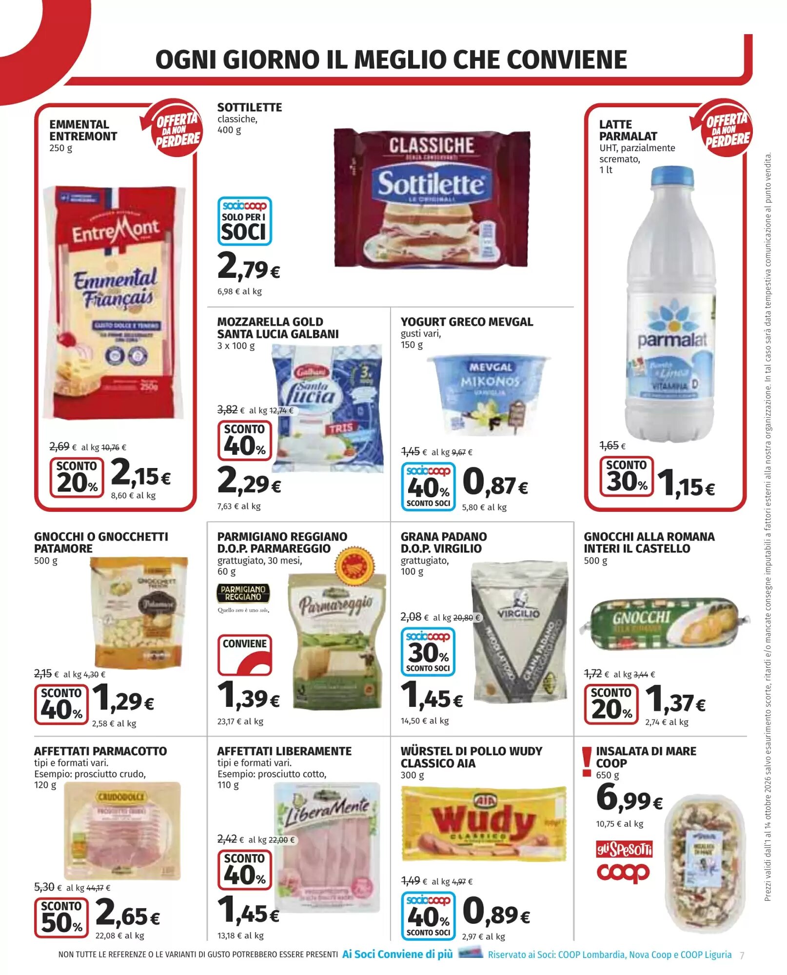 Volantino promozionale Coop  valide dal 01/10/2026 - Pagina 7.