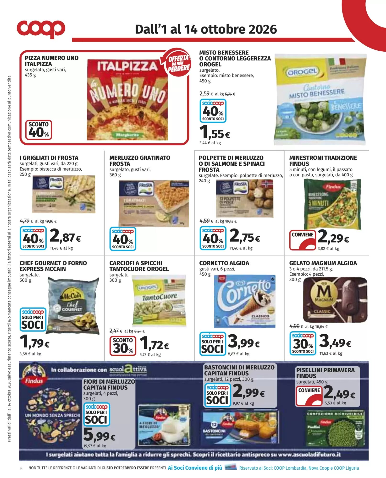 Volantino promozionale Coop  valide dal 01/10/2026 - Pagina 8.