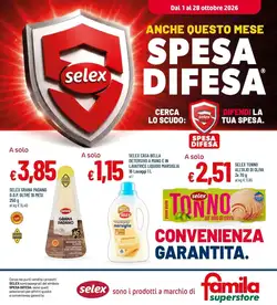 Volantino promozionale Famila Superstore  valide dal 01/10/2026