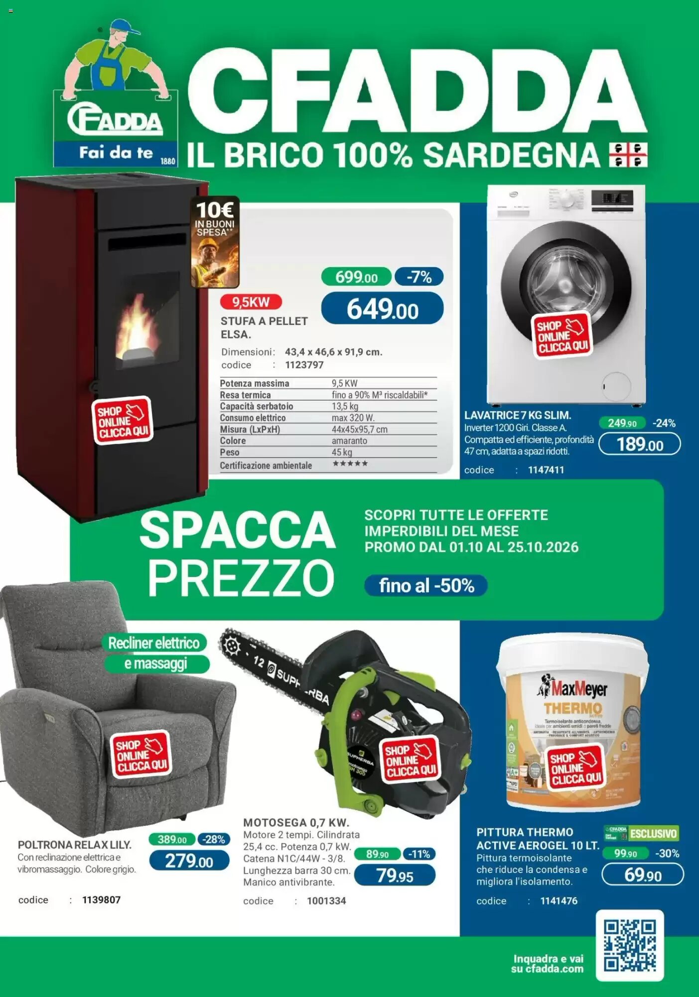 Volantino promozionale Cfadda  valide dal 01/10/2026 - Pagina 1.