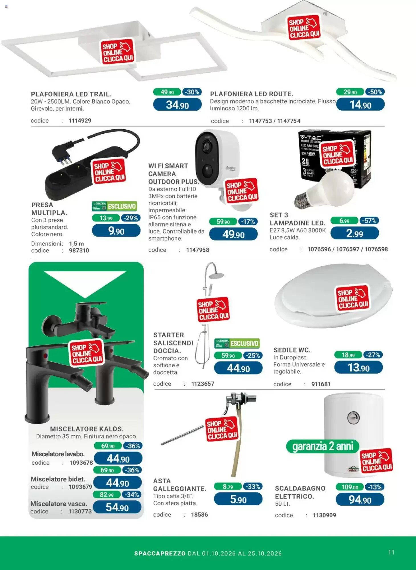 Volantino promozionale Cfadda  valide dal 01/10/2026 - Pagina 11.