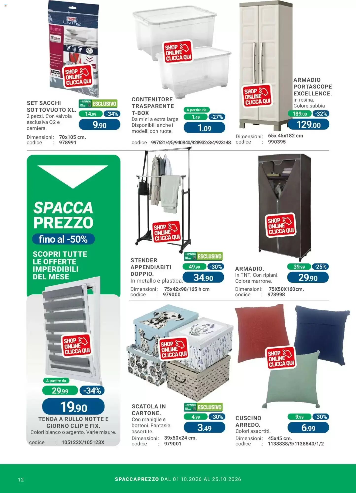 Volantino promozionale Cfadda  valide dal 01/10/2026 - Pagina 12.