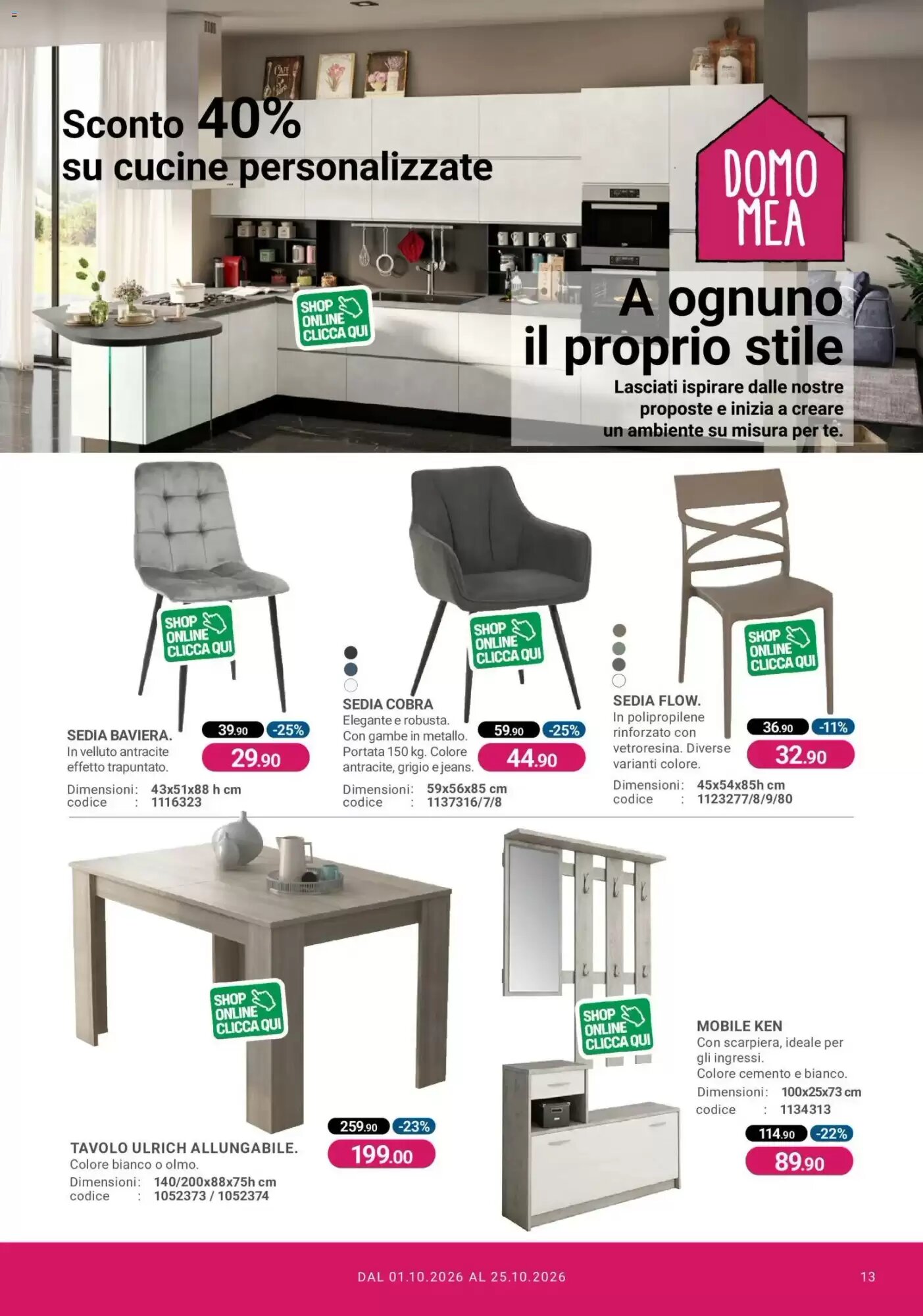 Volantino promozionale Cfadda  valide dal 01/10/2026 - Pagina 13.