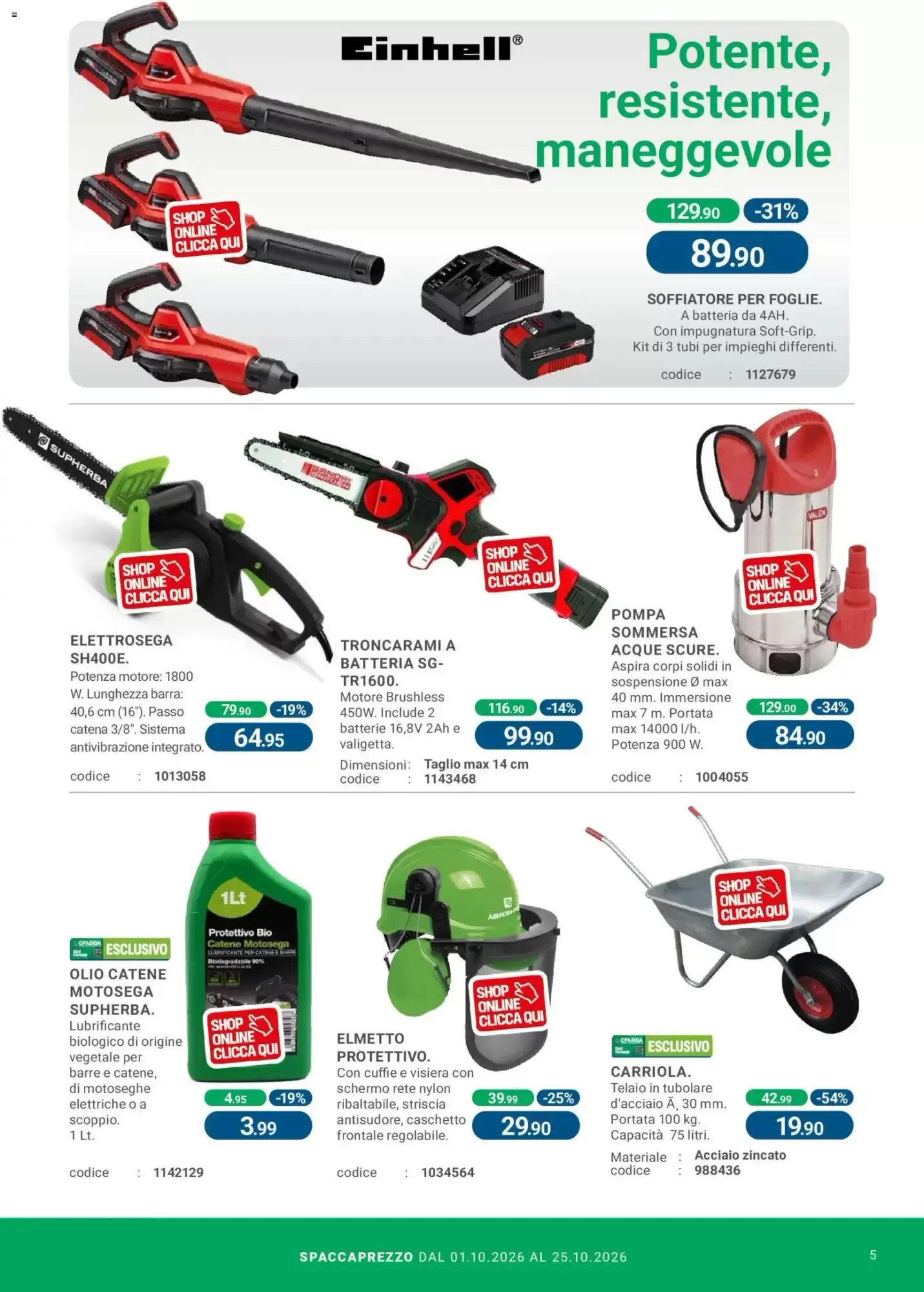 Volantino promozionale Cfadda  valide dal 01/10/2026 - Pagina 5.