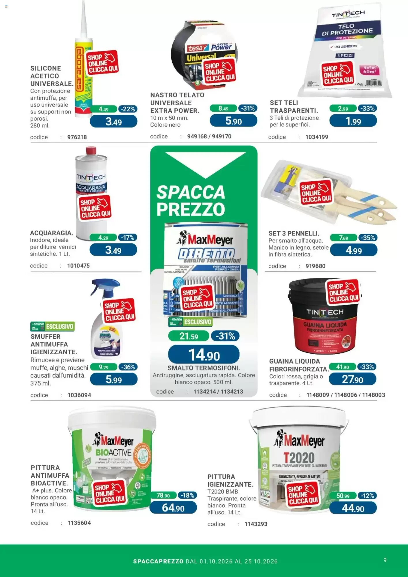 Volantino promozionale Cfadda  valide dal 01/10/2026 - Pagina 9.