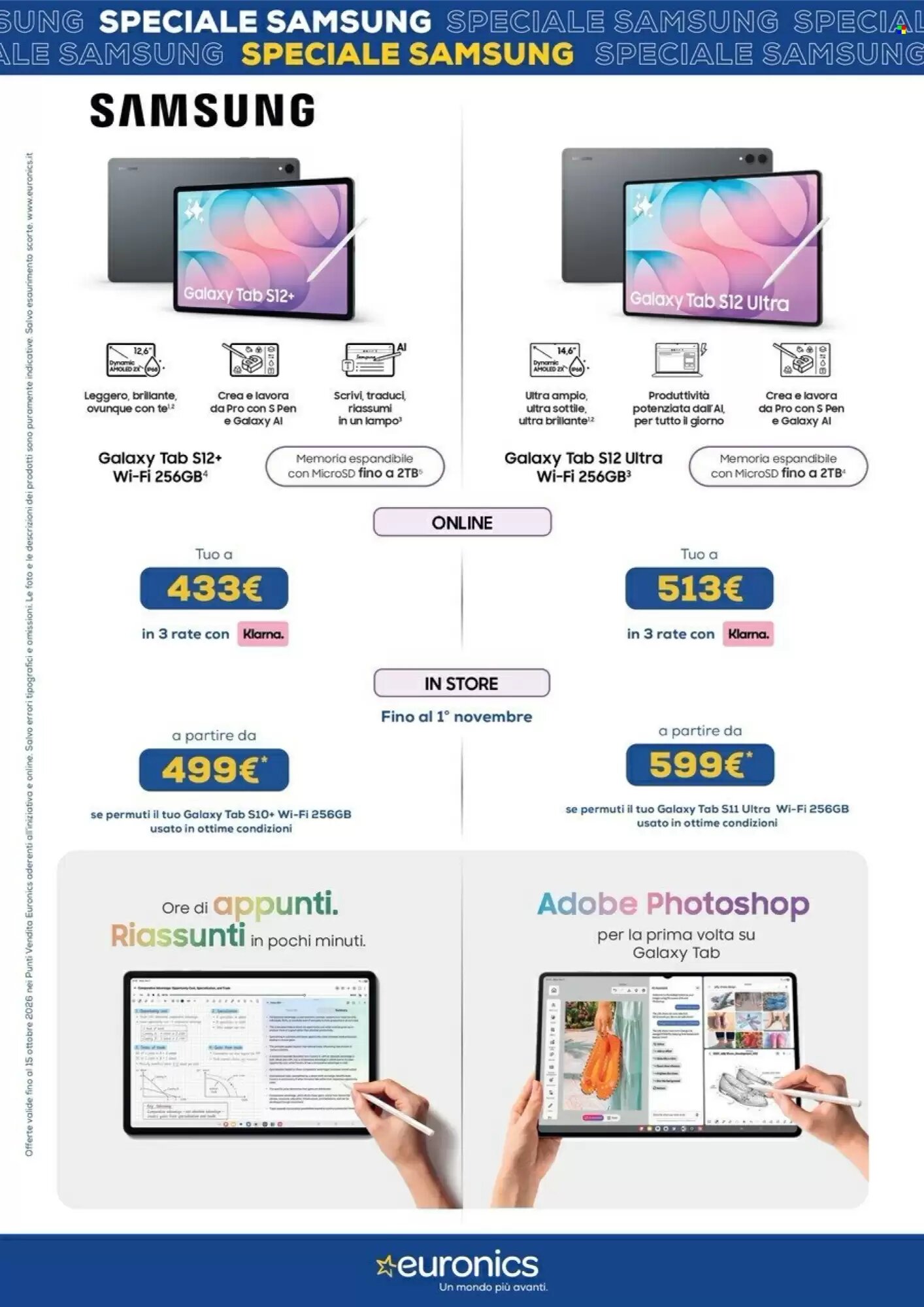 Volantino promozionale Euronics  valide dal 01/10/2026 - Pagina 2.