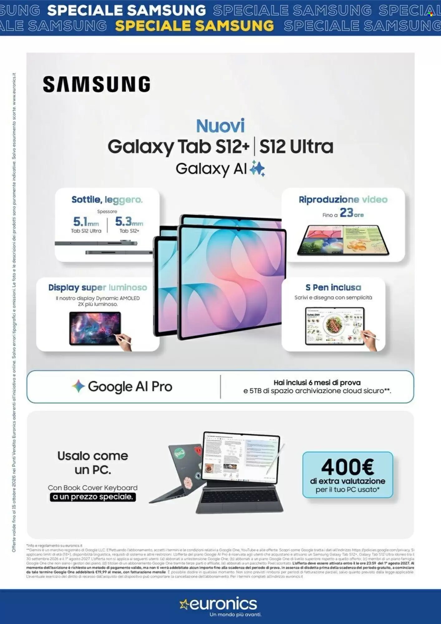 Volantino promozionale Euronics  valide dal 01/10/2026 - Pagina 3.