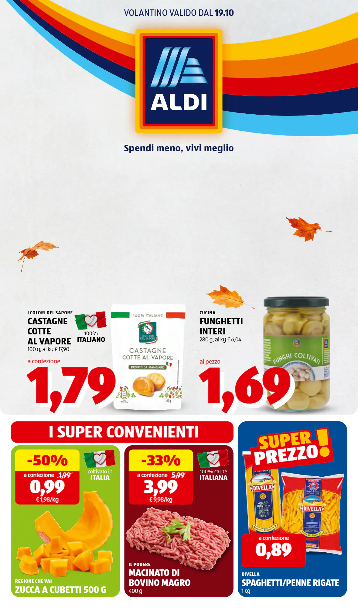 Volantino promozionale ALDI  valide dal 01/10/2026 - Pagina 1.