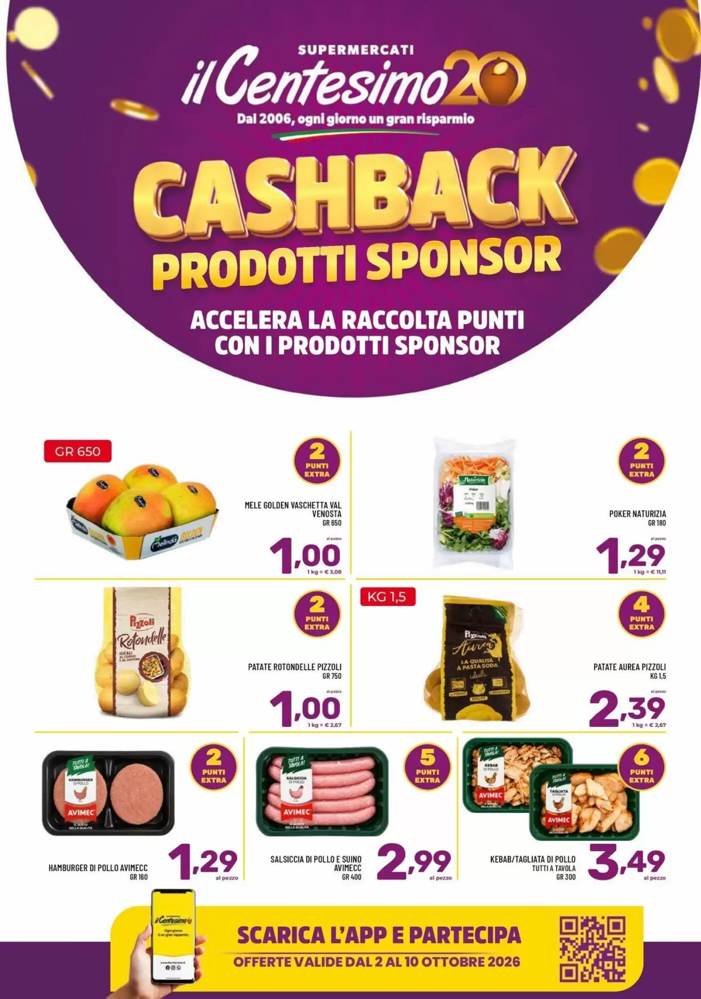 Volantino promozionale Il Centesimo valide dal 02/10/2026 - Pagina 1.