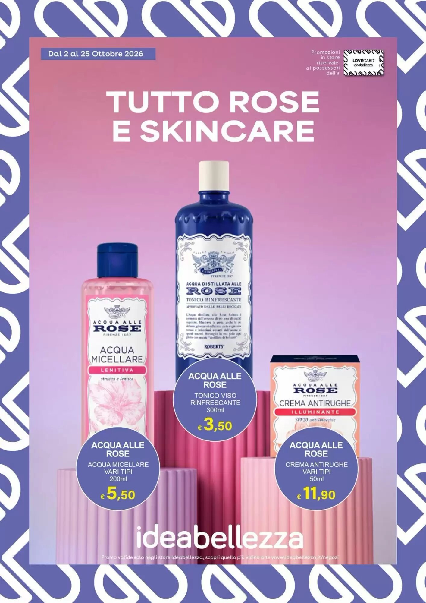 Volantino promozionale Idea bellezza valide dal 02/10/2026 - Pagina 1.